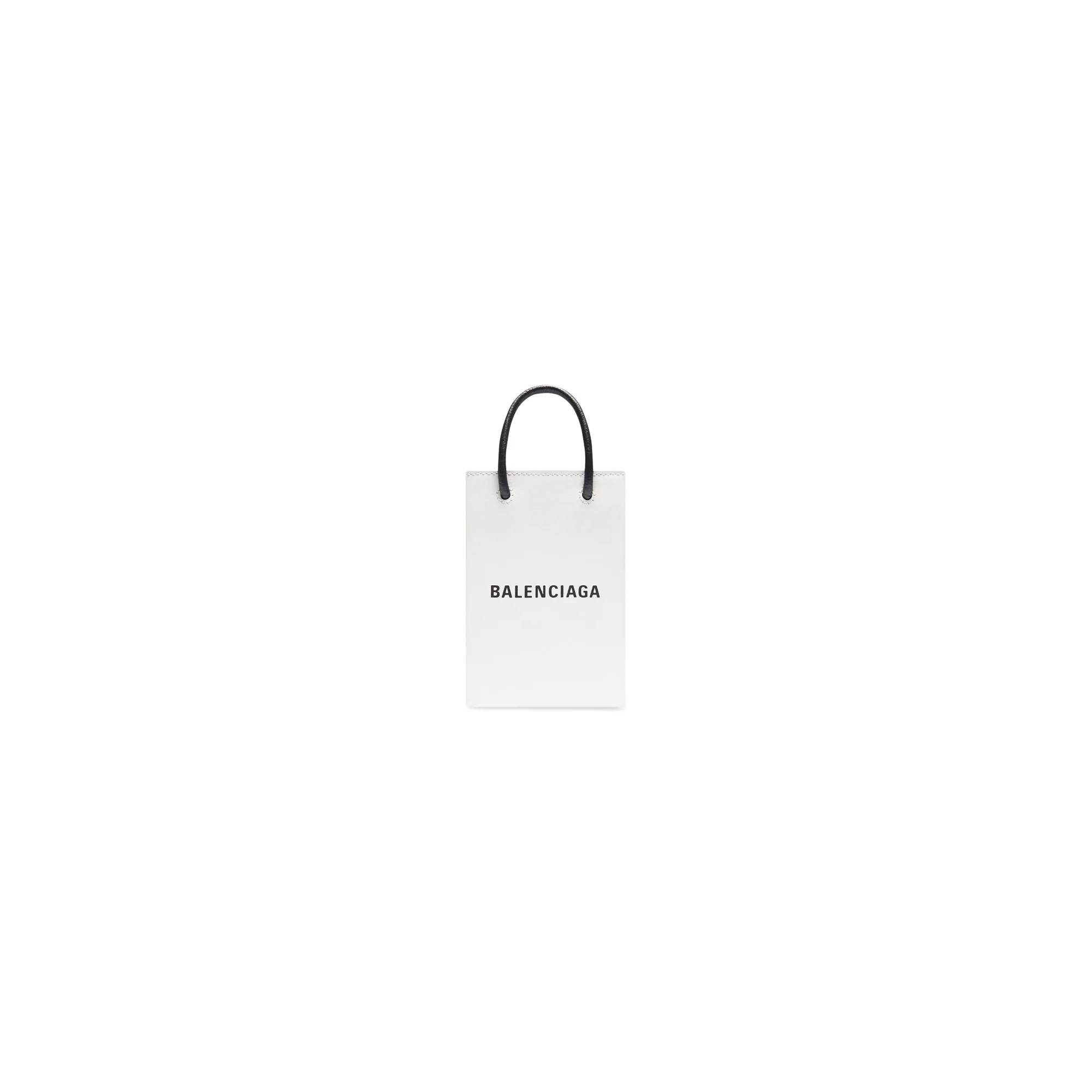 Shopping Phone Holder - White