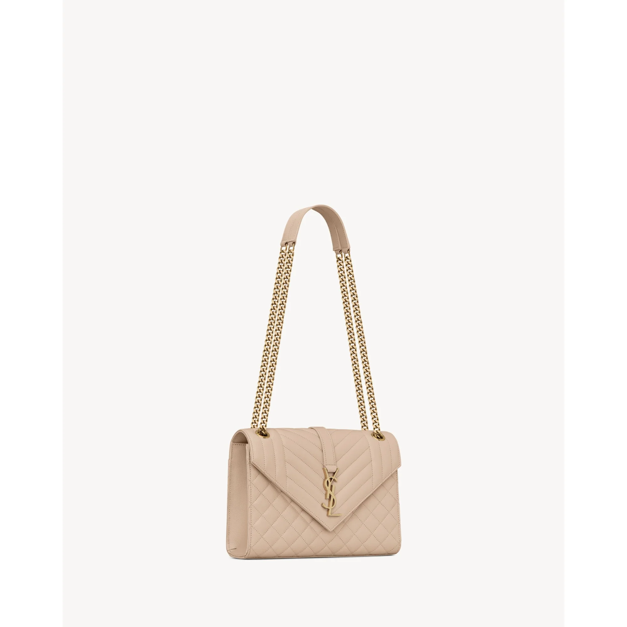 Medium Envelope Chain Bag - Dark Beige - Image 5