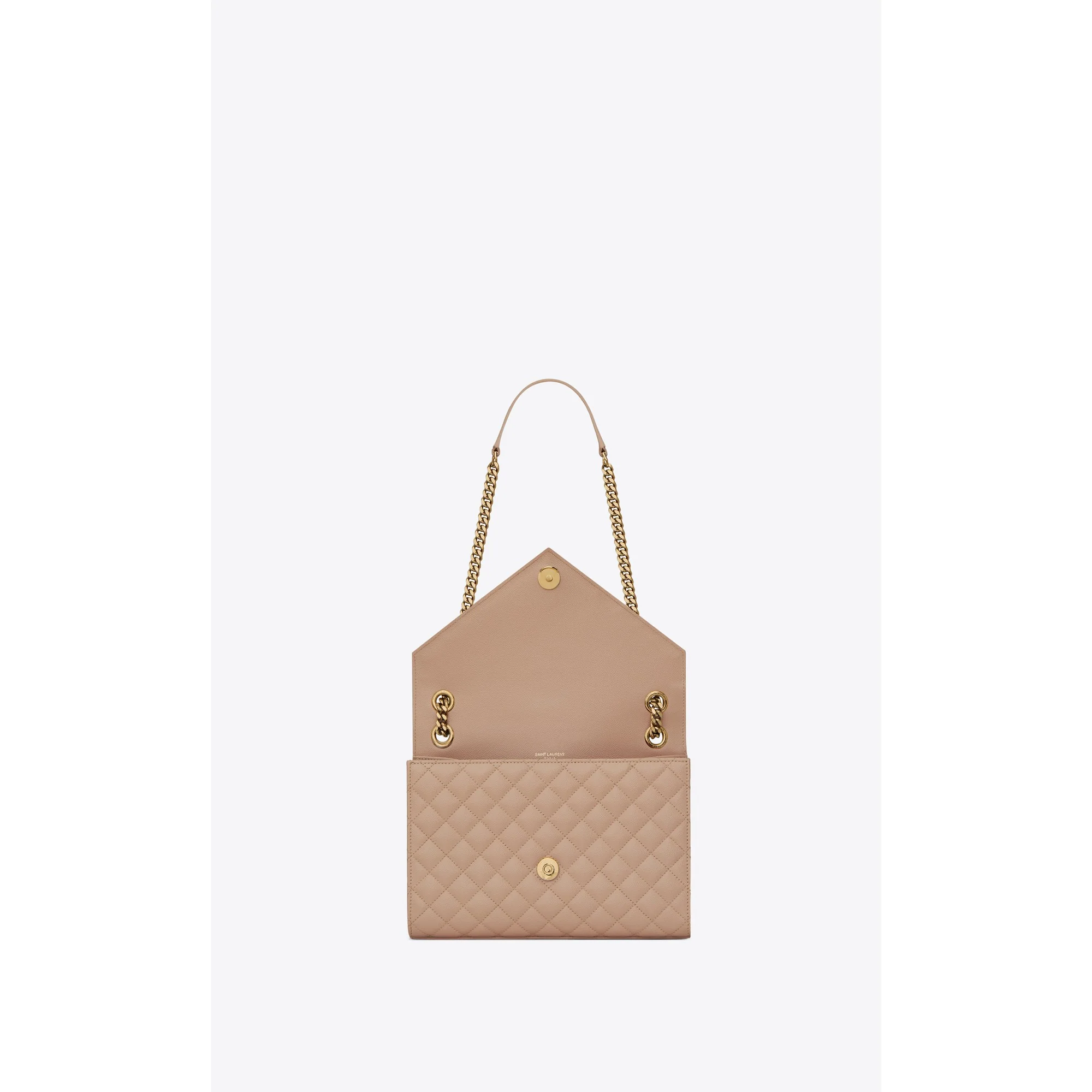 Medium Envelope Chain Bag - Dark Beige - Image 4