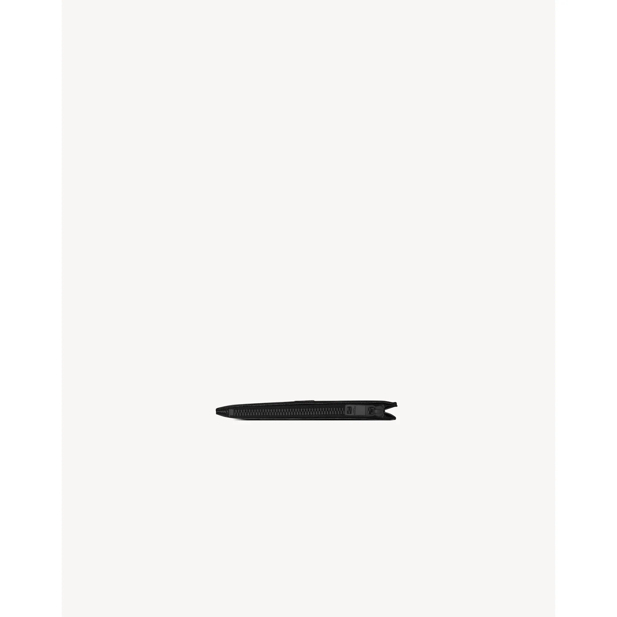 Zipped Fragments Credit Card Case - Nero - Image 4