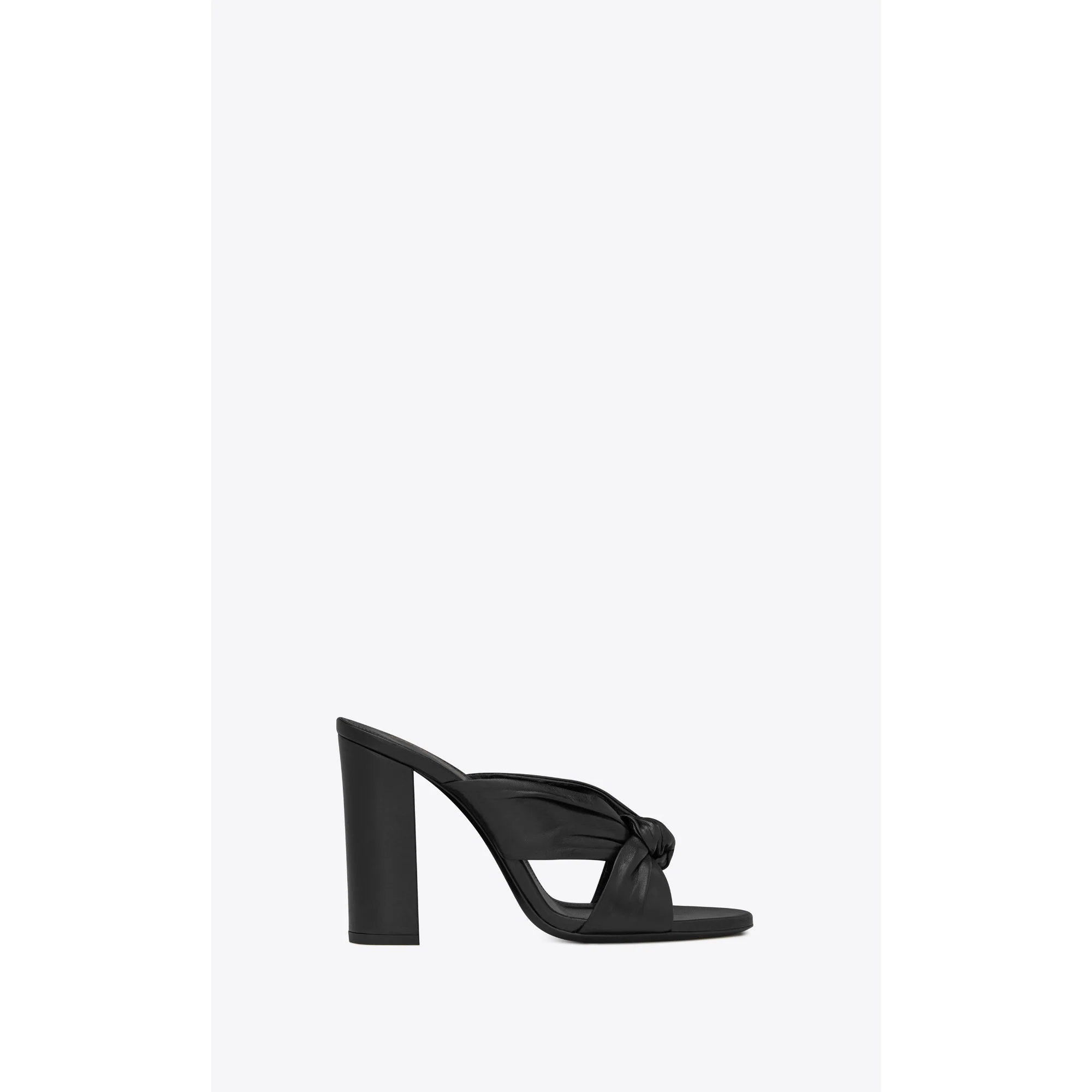 Loulou 100 Mule - Nero