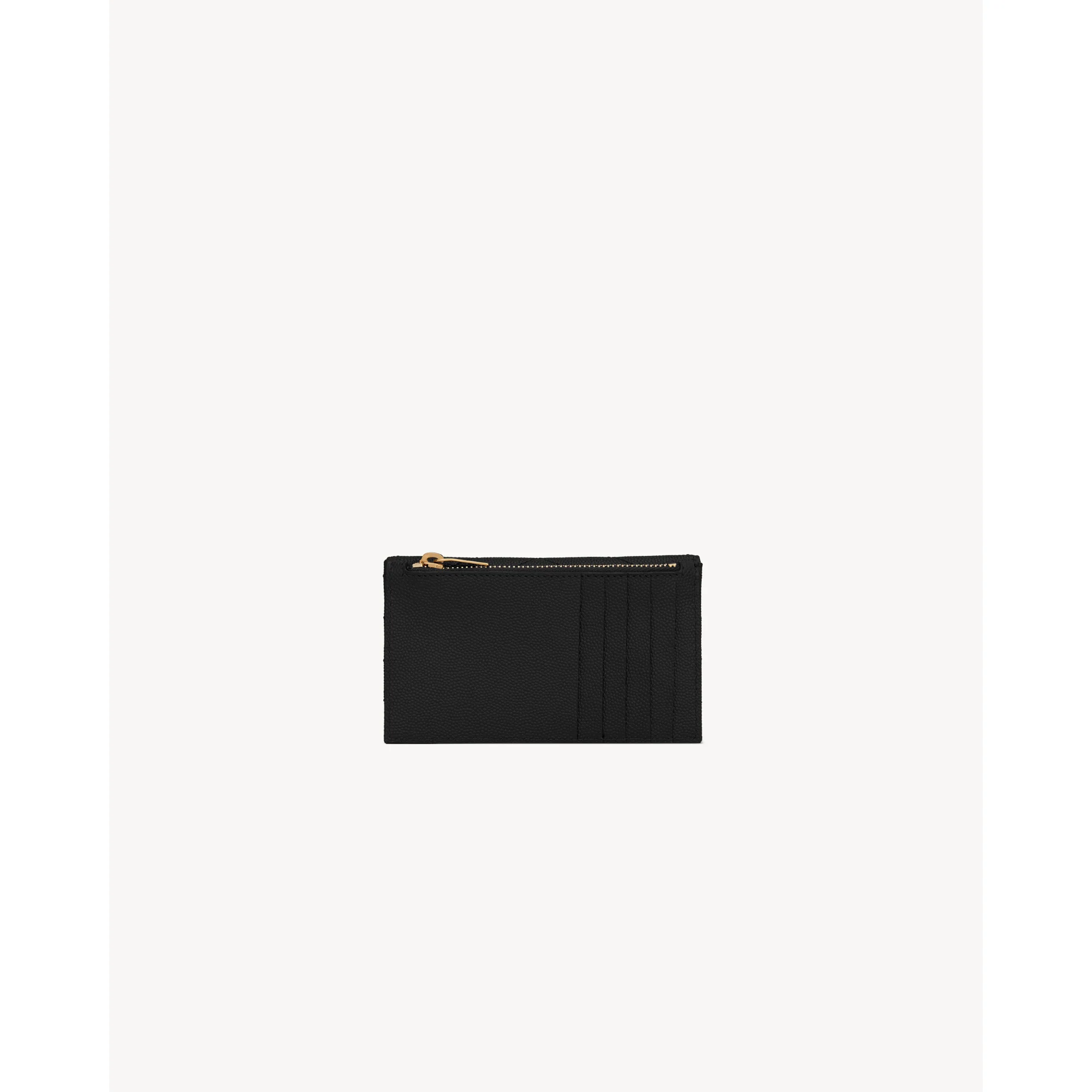 Zip Fragments Card Case + Flap - Nero - Image 2