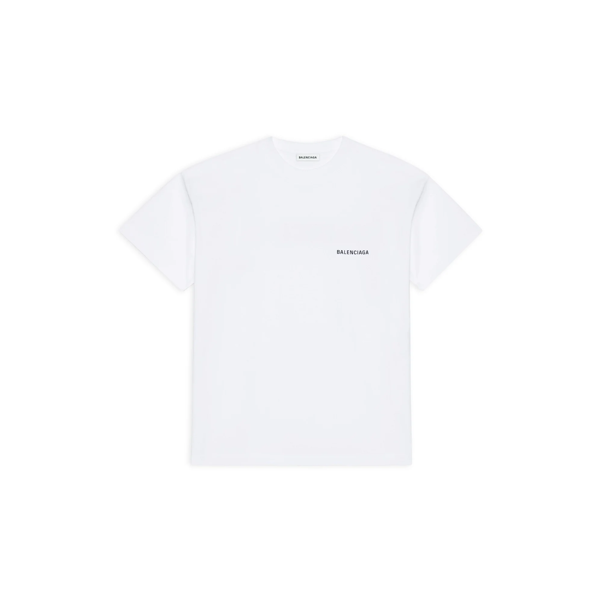 Medium Fit T-Shirt - White/Black