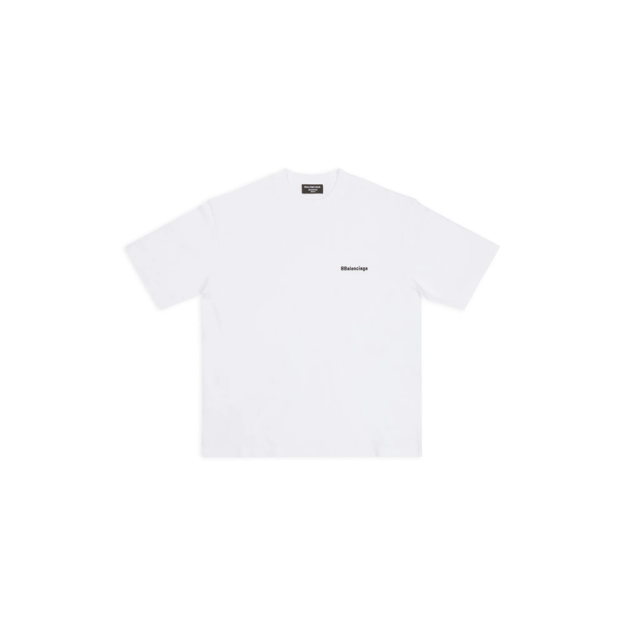 Medium Fit T-Shirt - White/Black
