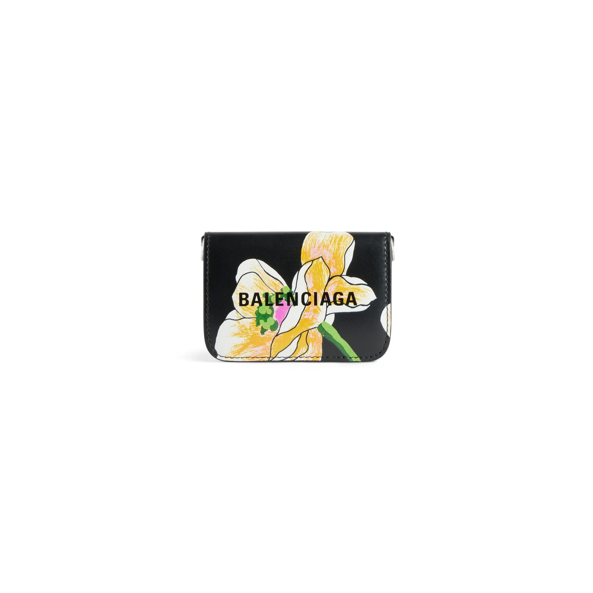 Cash Mini Wallet On Chain - Blkyellow/L Black - Image 4