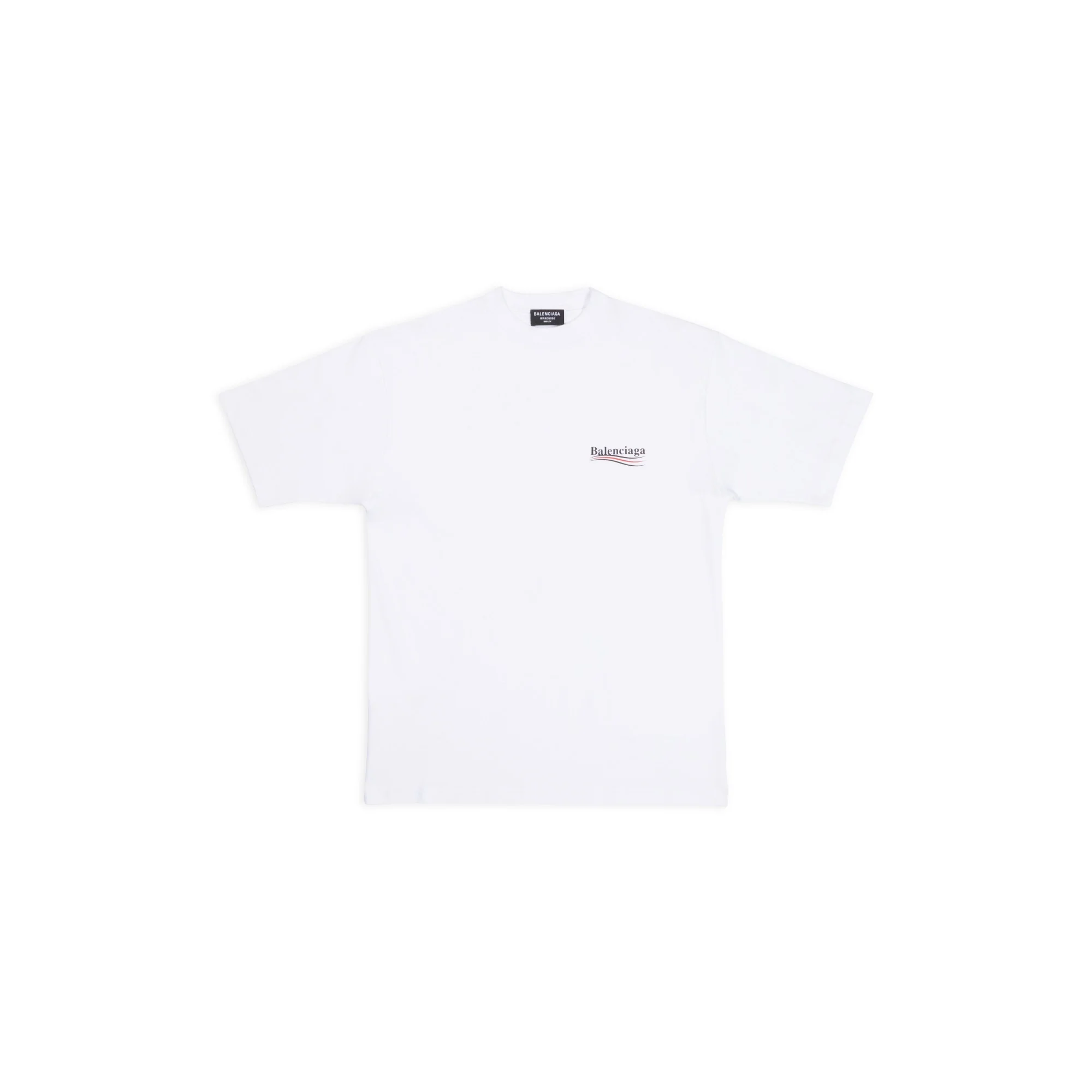 Short Sleevelarge Fit T-Shirt - White/Black