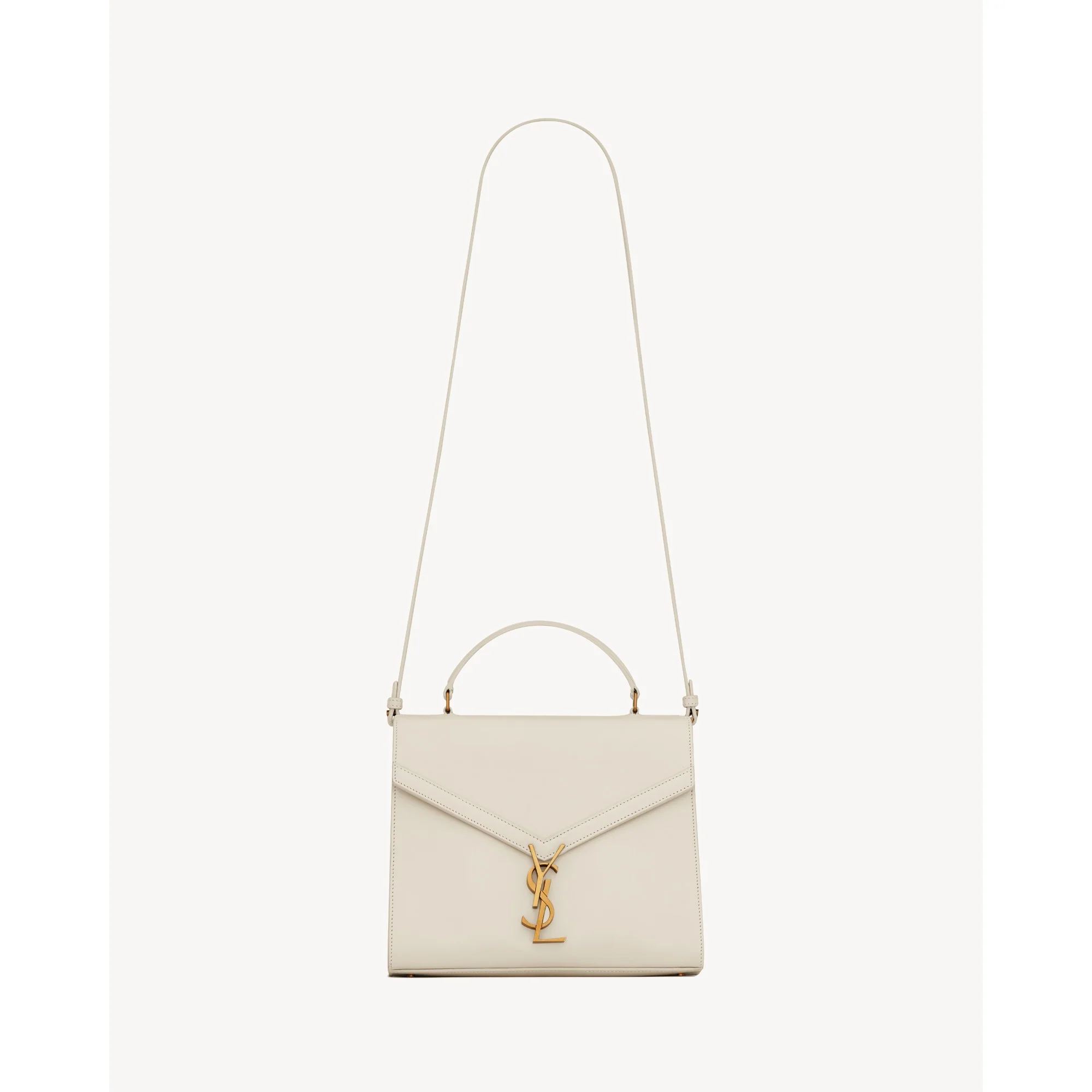 Medium Cassandra Top Handle - Crema Soft - Image 2