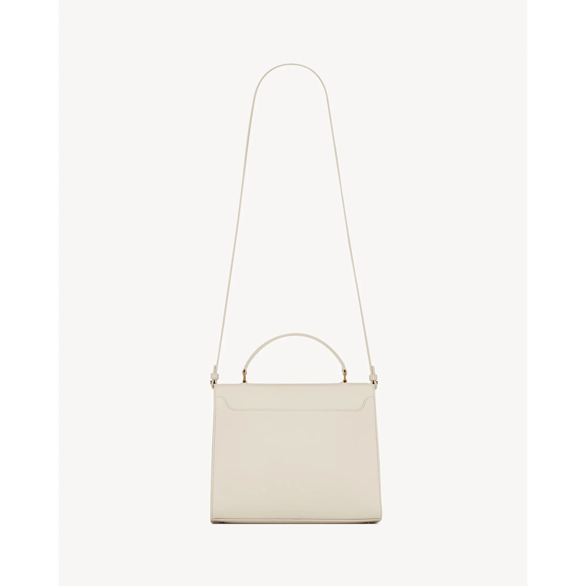 Medium Cassandra Top Handle - Crema Soft - Image 3