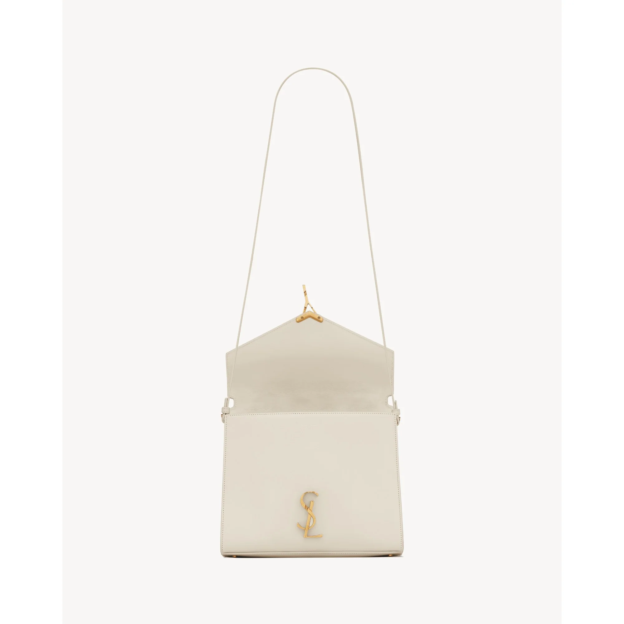 Medium Cassandra Top Handle - Crema Soft - Image 5