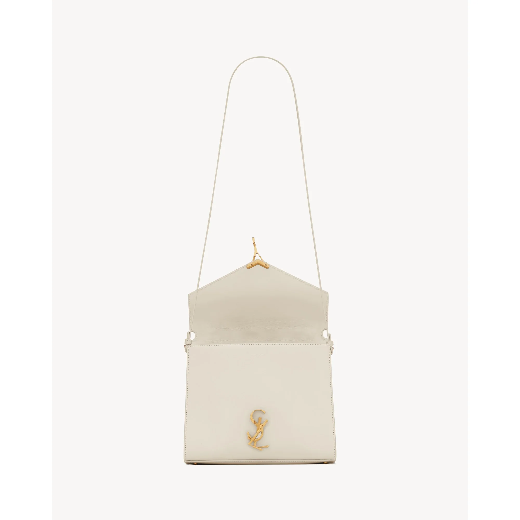Medium Cassandra Top Handle - Crema Soft - Image 6