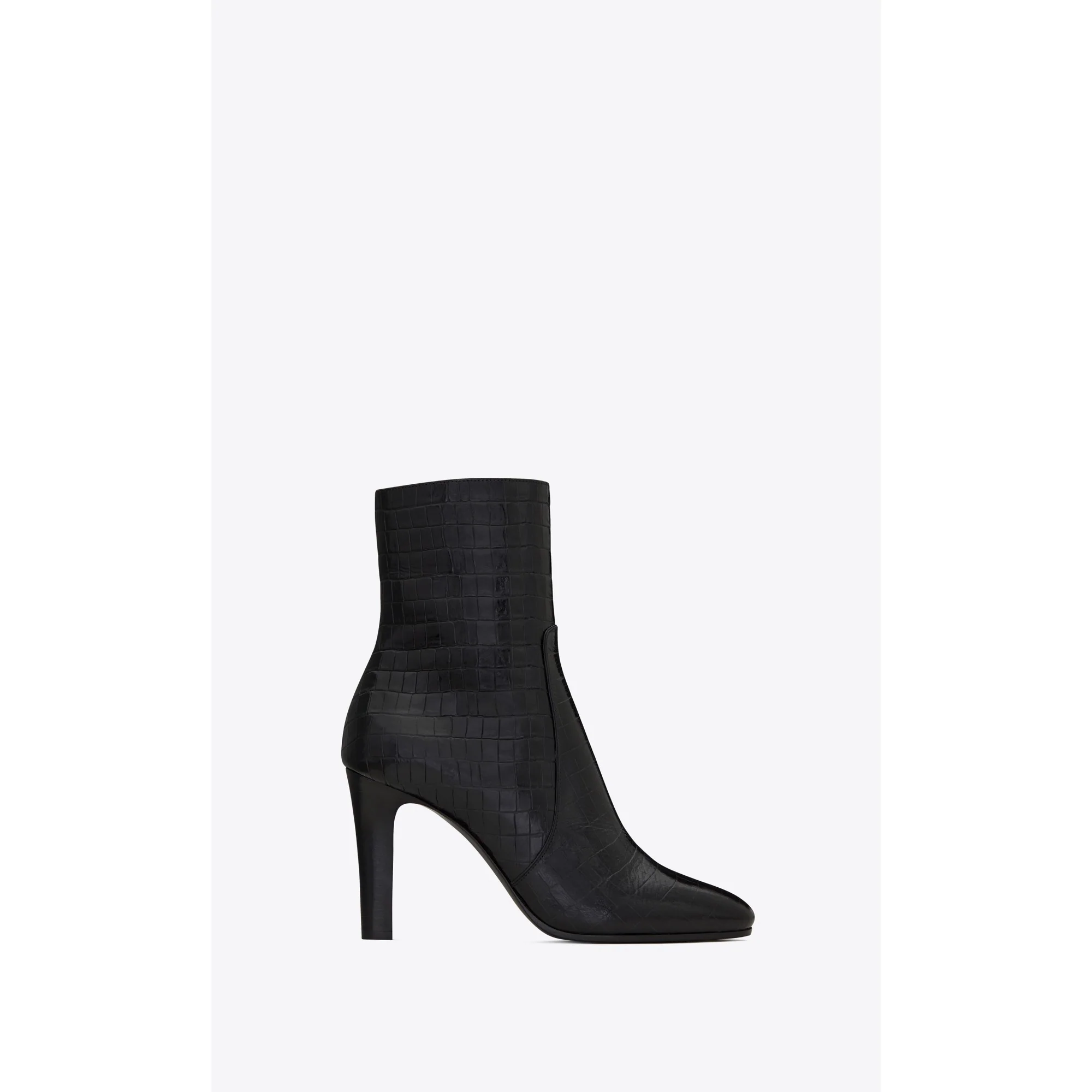 Jane 90 Zip Boot - Nero