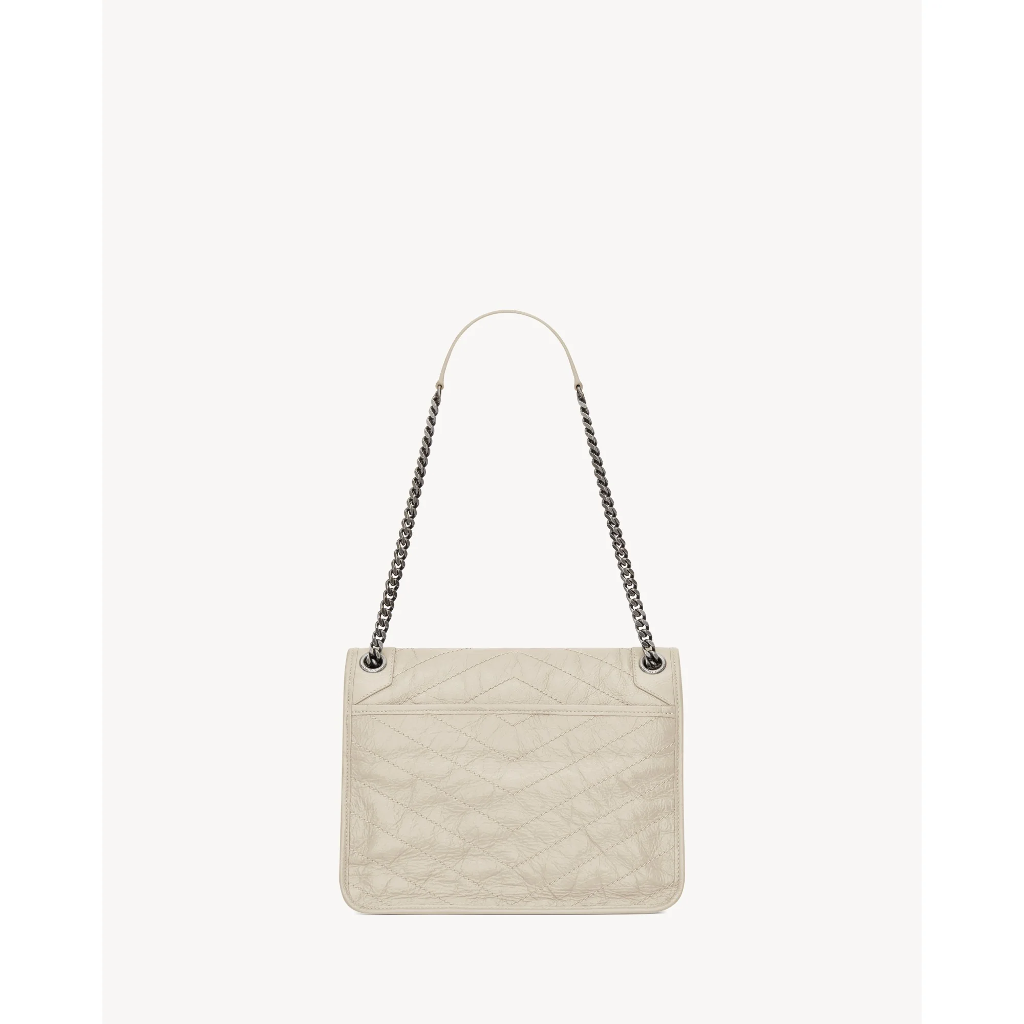 Medium Niki Chain Bag - Crema Soft - Image 2