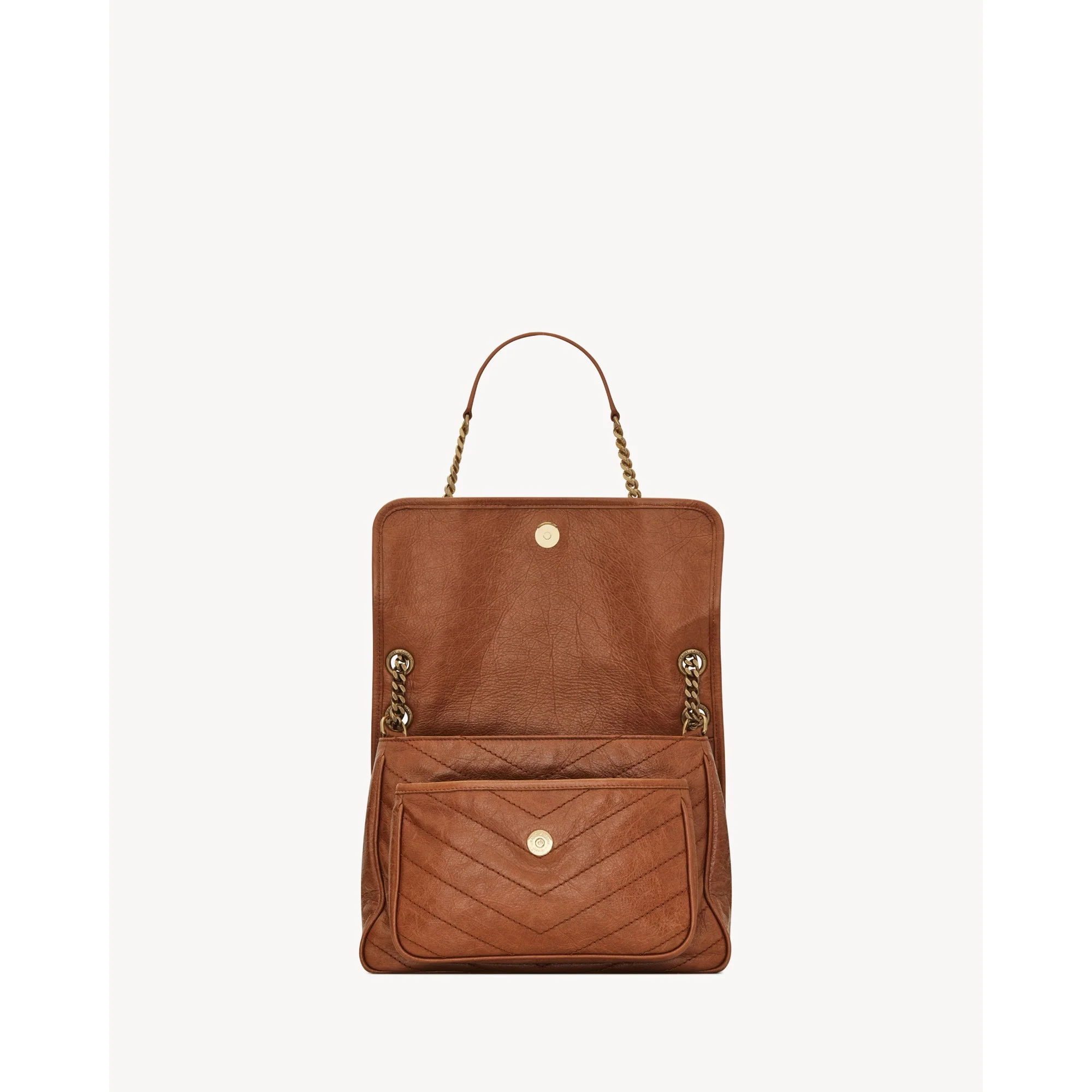 Medium Niki Chain Bag - Light Burnt - Image 4