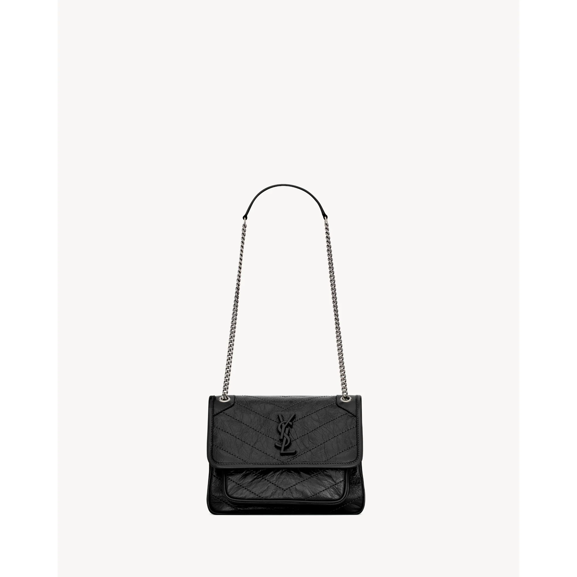 Baby Niki Chain Bag - Nero