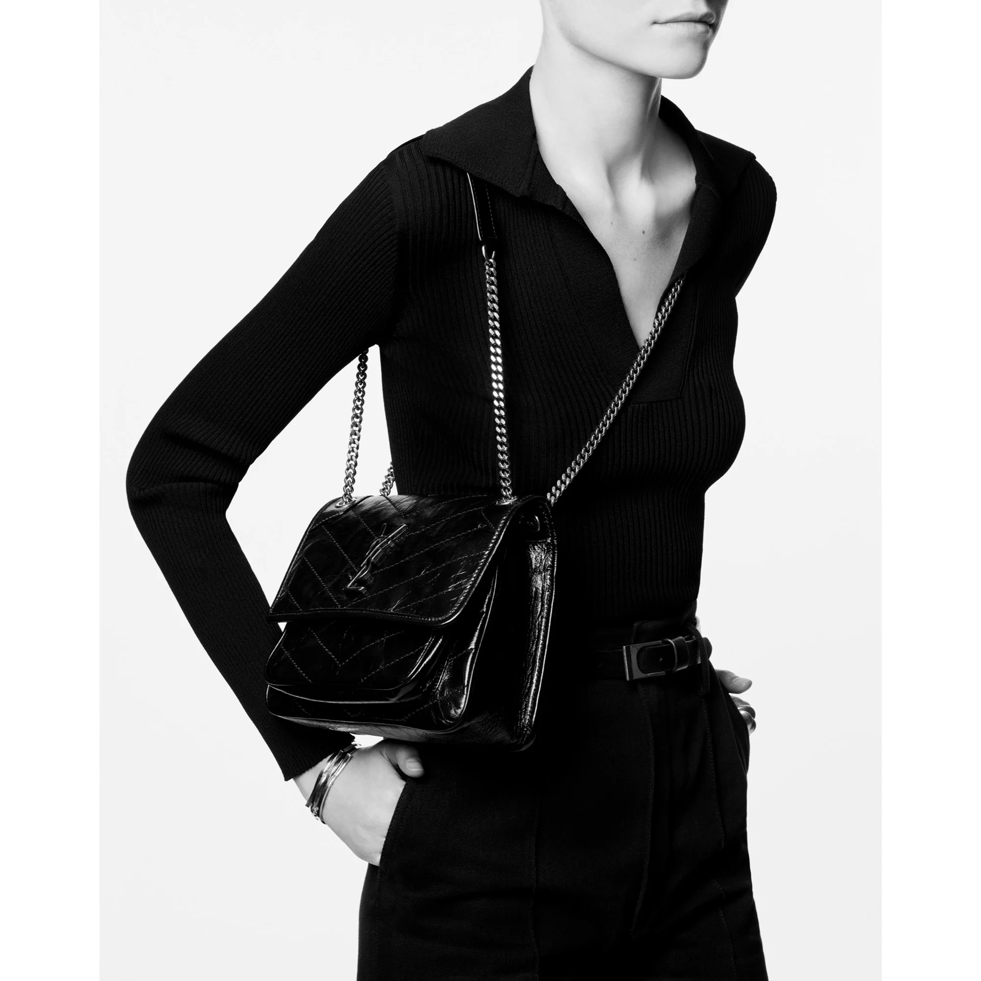 Baby Niki Chain Bag - Rouge Legion - Image 6
