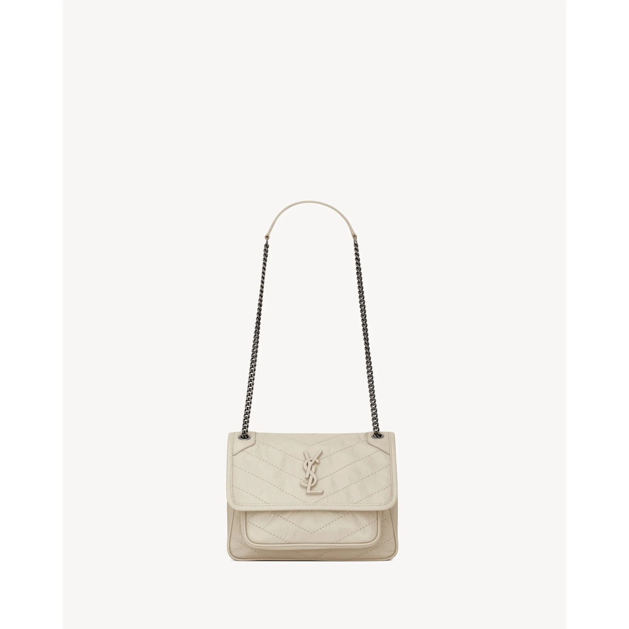 Baby Niki Chain Bag - Crema Soft