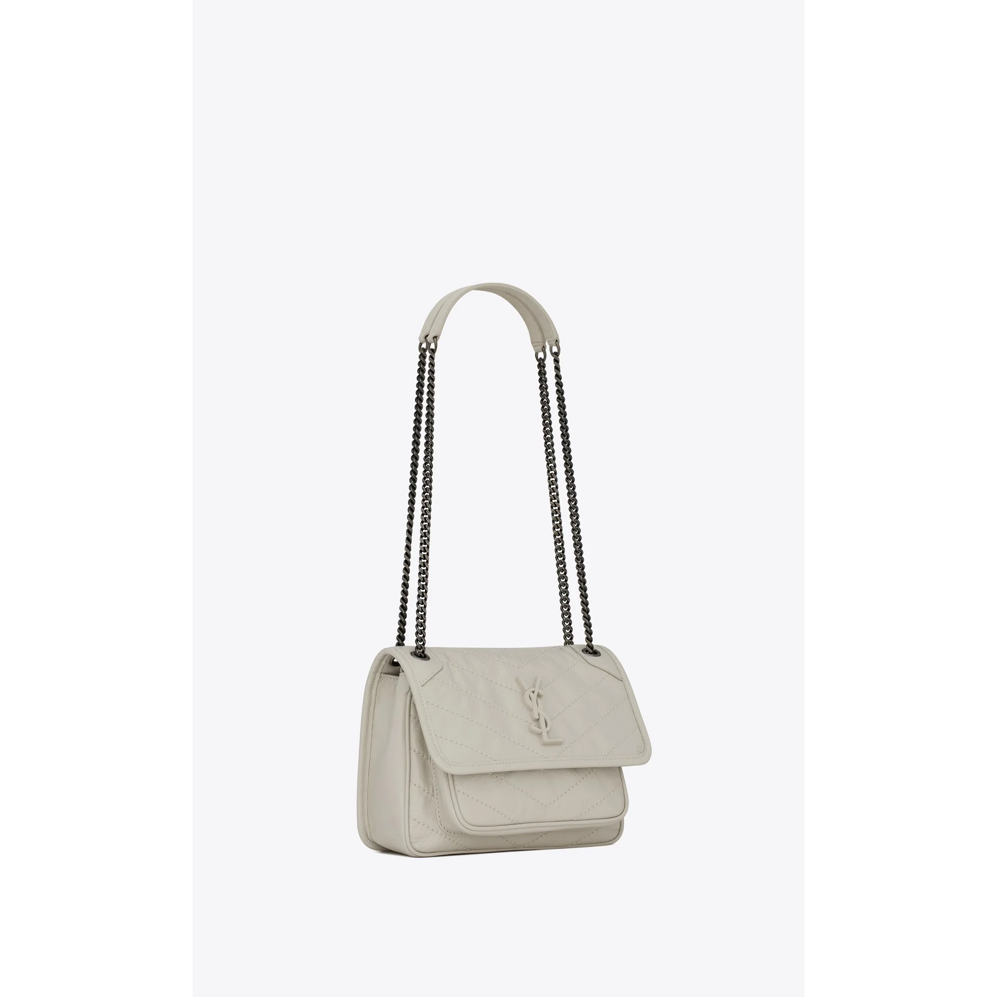 Baby Niki Chain Bag - Crema Soft - Image 5