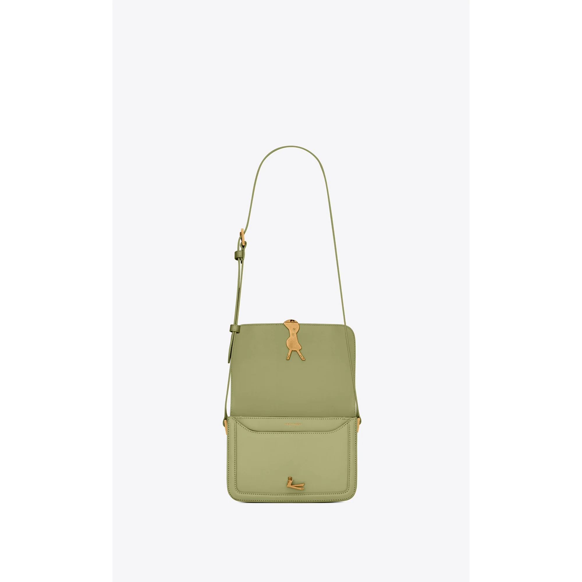 Small Solferino Satchel - Light Pistache - Image 5