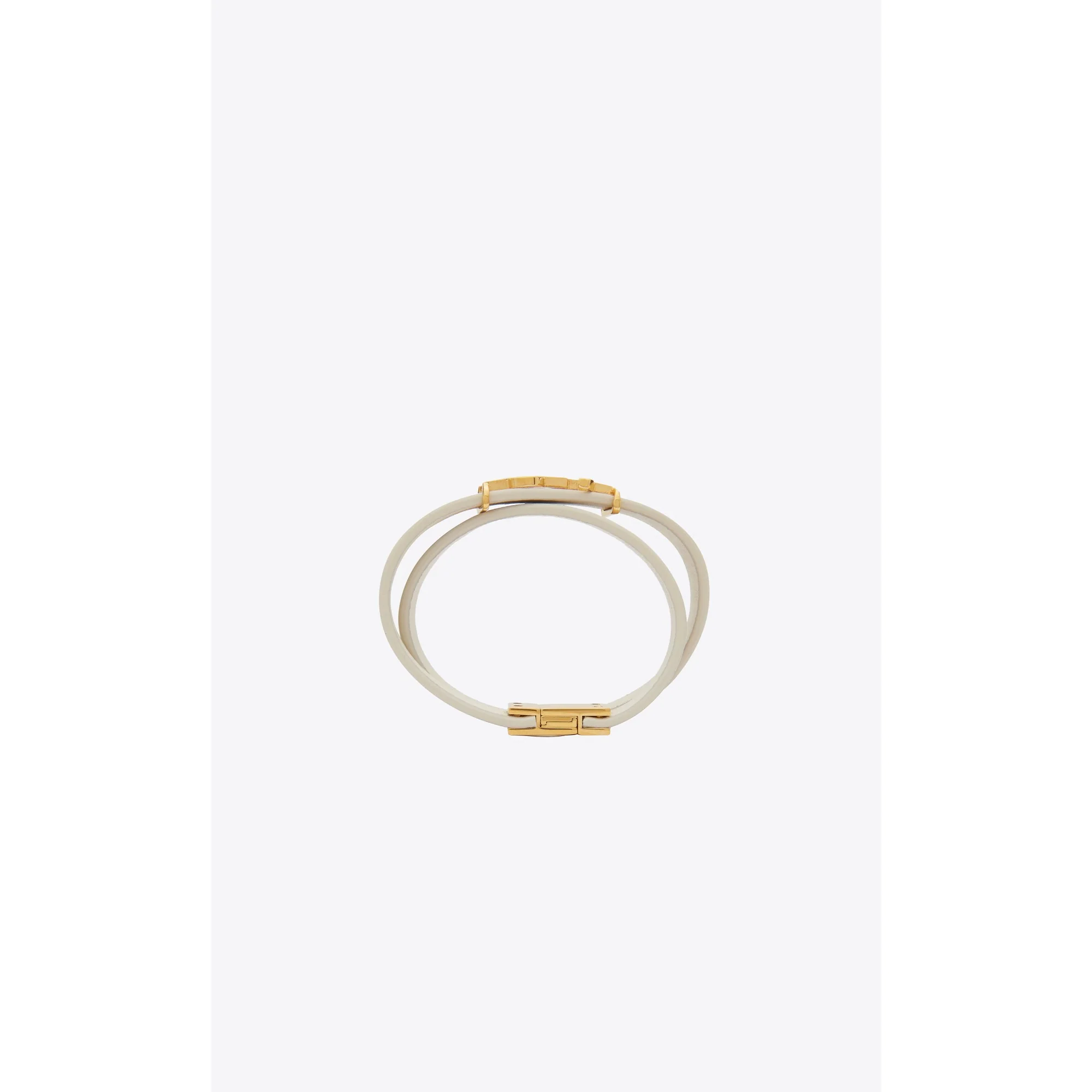 YSL Double Wrap Bracelet - Crema Soft - Image 2