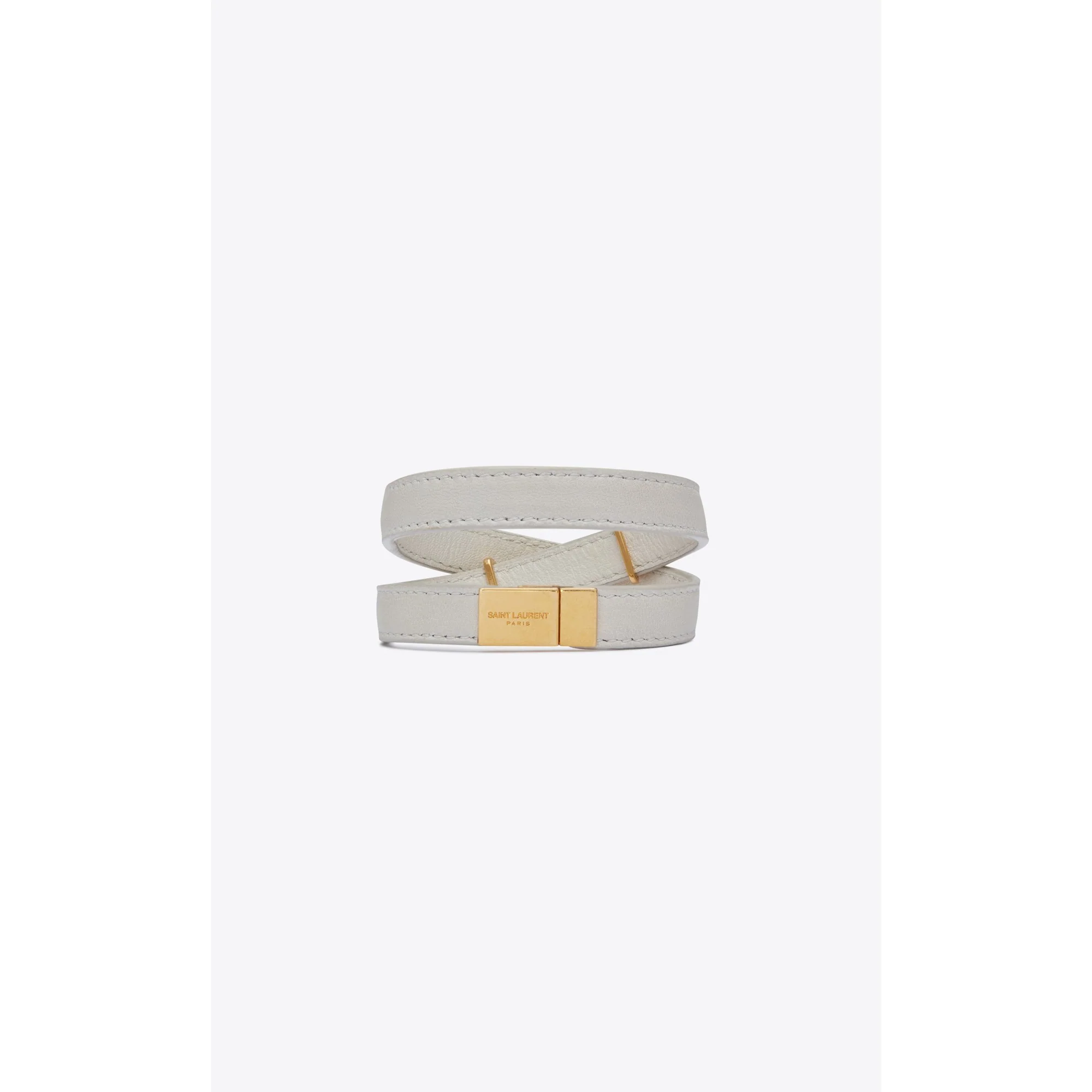 YSL Double Wrap Bracelet - Crema Soft - Image 4