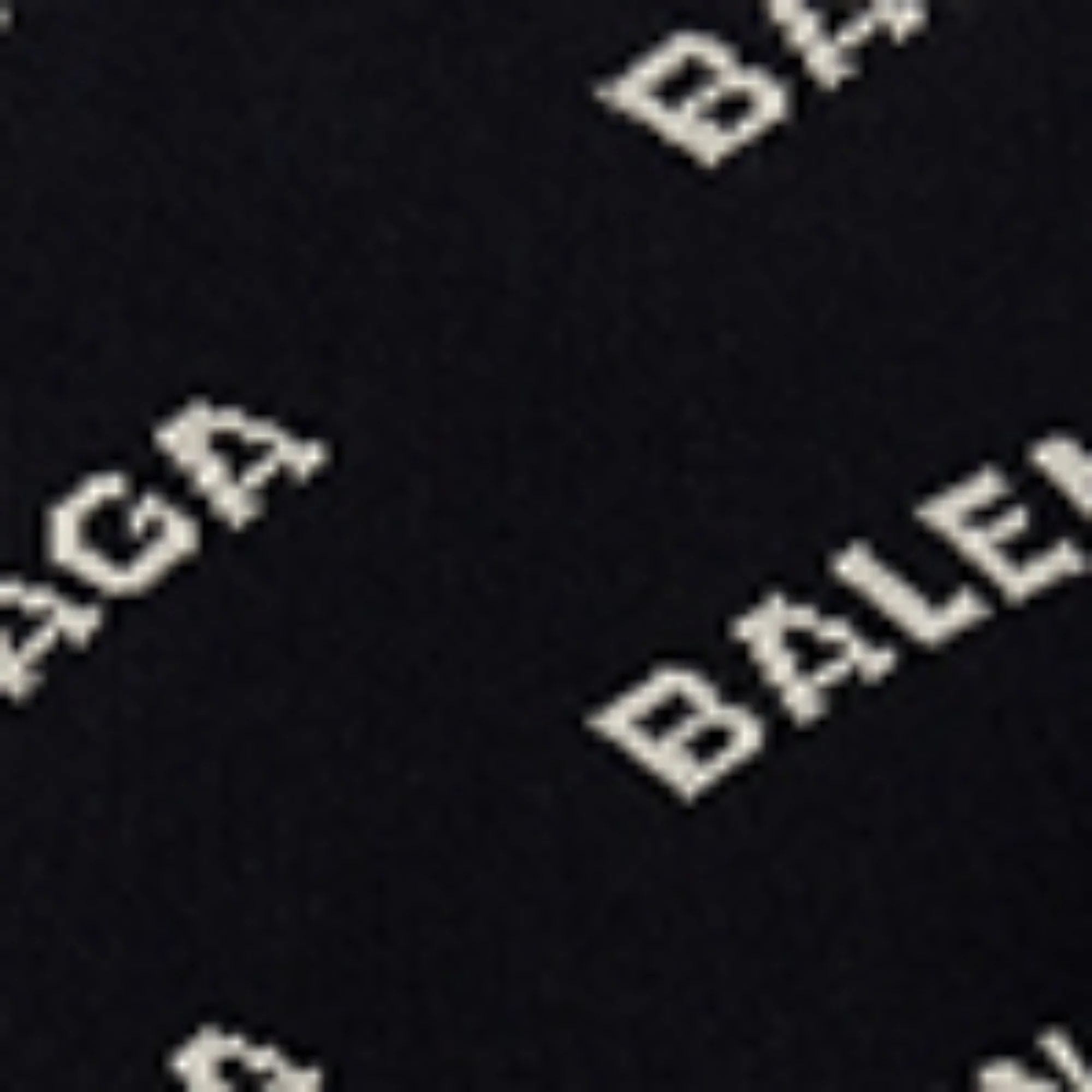 Long Sleeve Crewneck - Black/White - Image 3