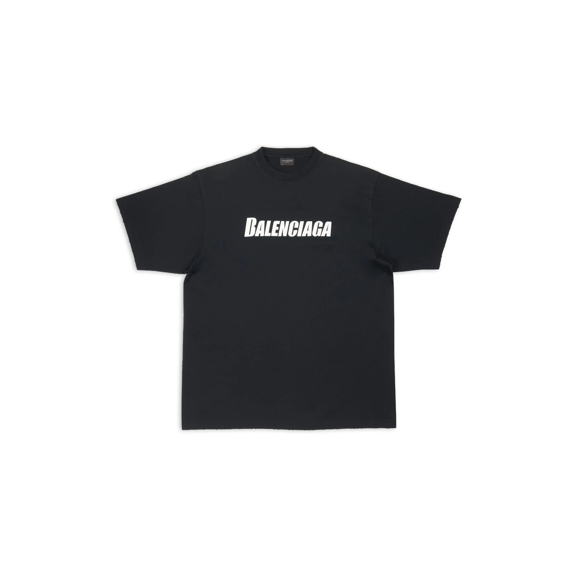 Boxy T-Shirt - Black/White