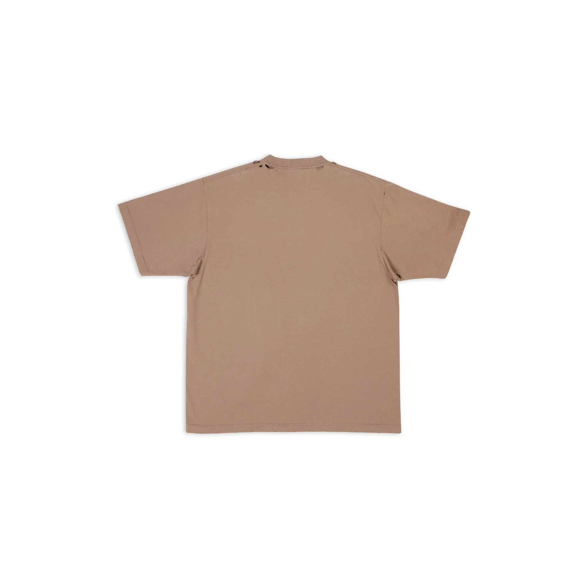 Boxy T-Shirt - Taupe/Black - Image 2