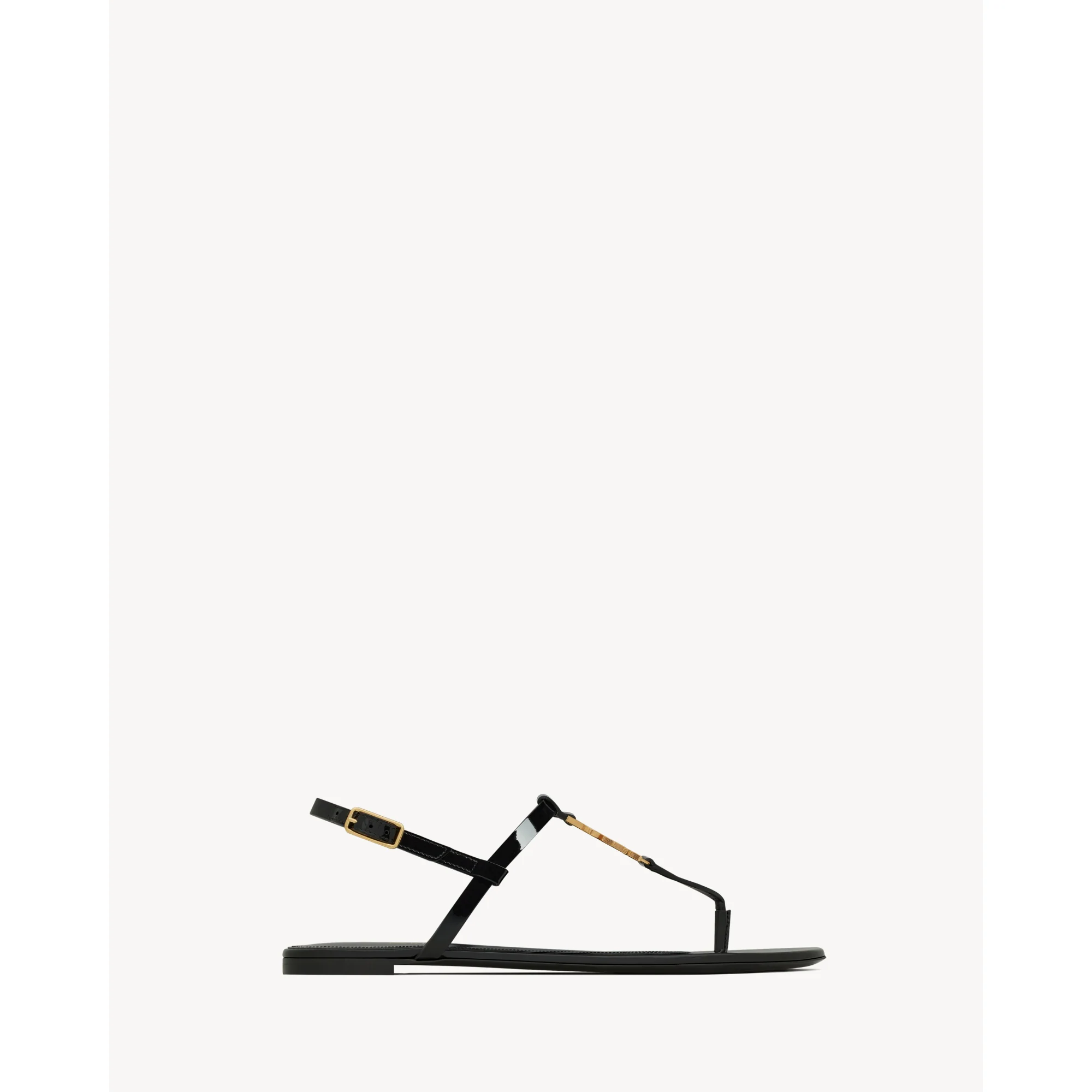 Cassandra Flat Sandals - Nero - Image 2