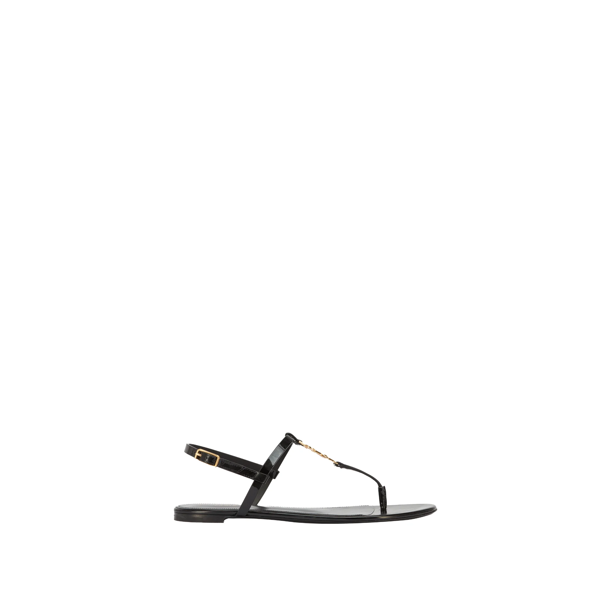 Cassandra Flat Sandals - Nero