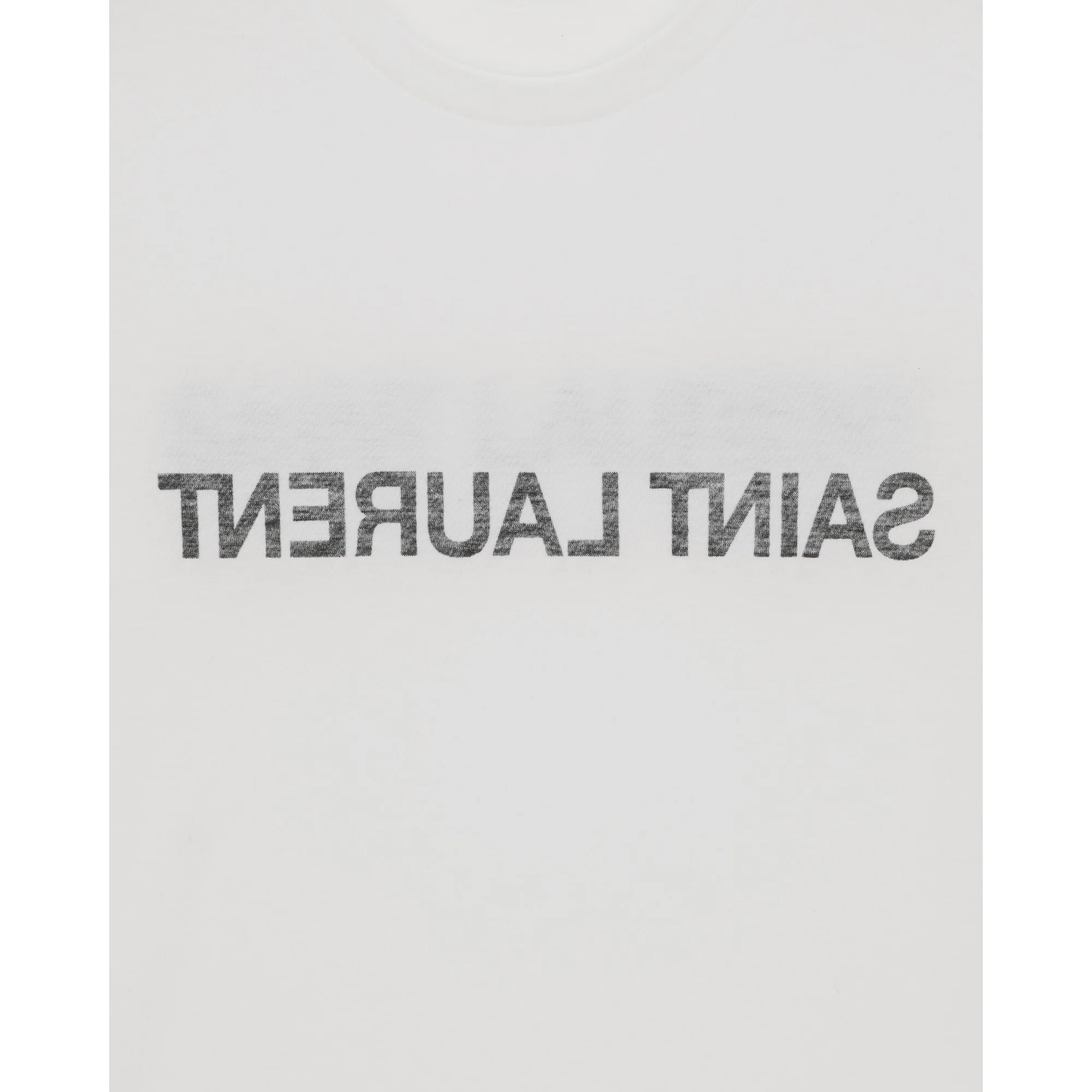 T-Shirt Round Collar - Natural/Noir - Image 3