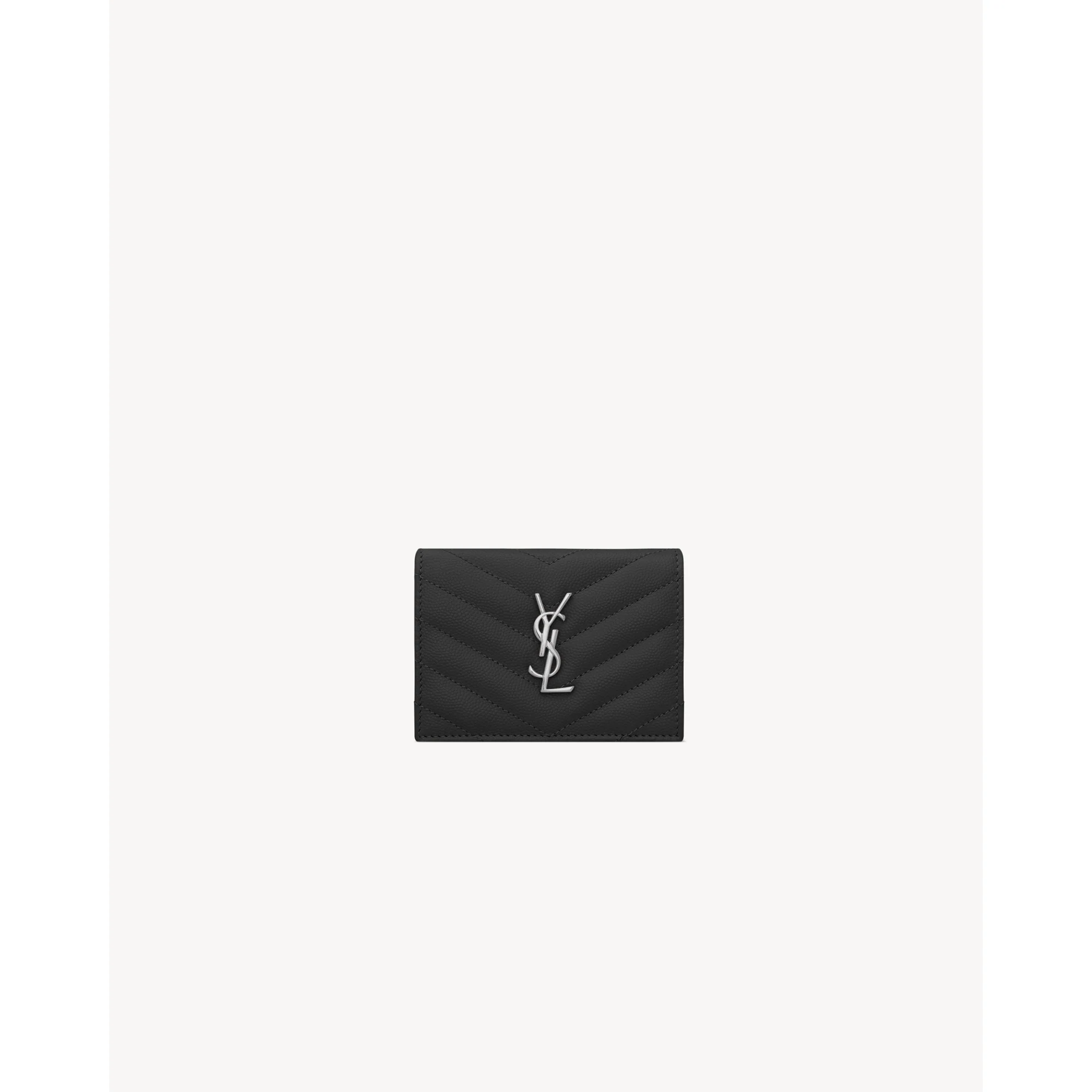 Flap Card Case - Nero