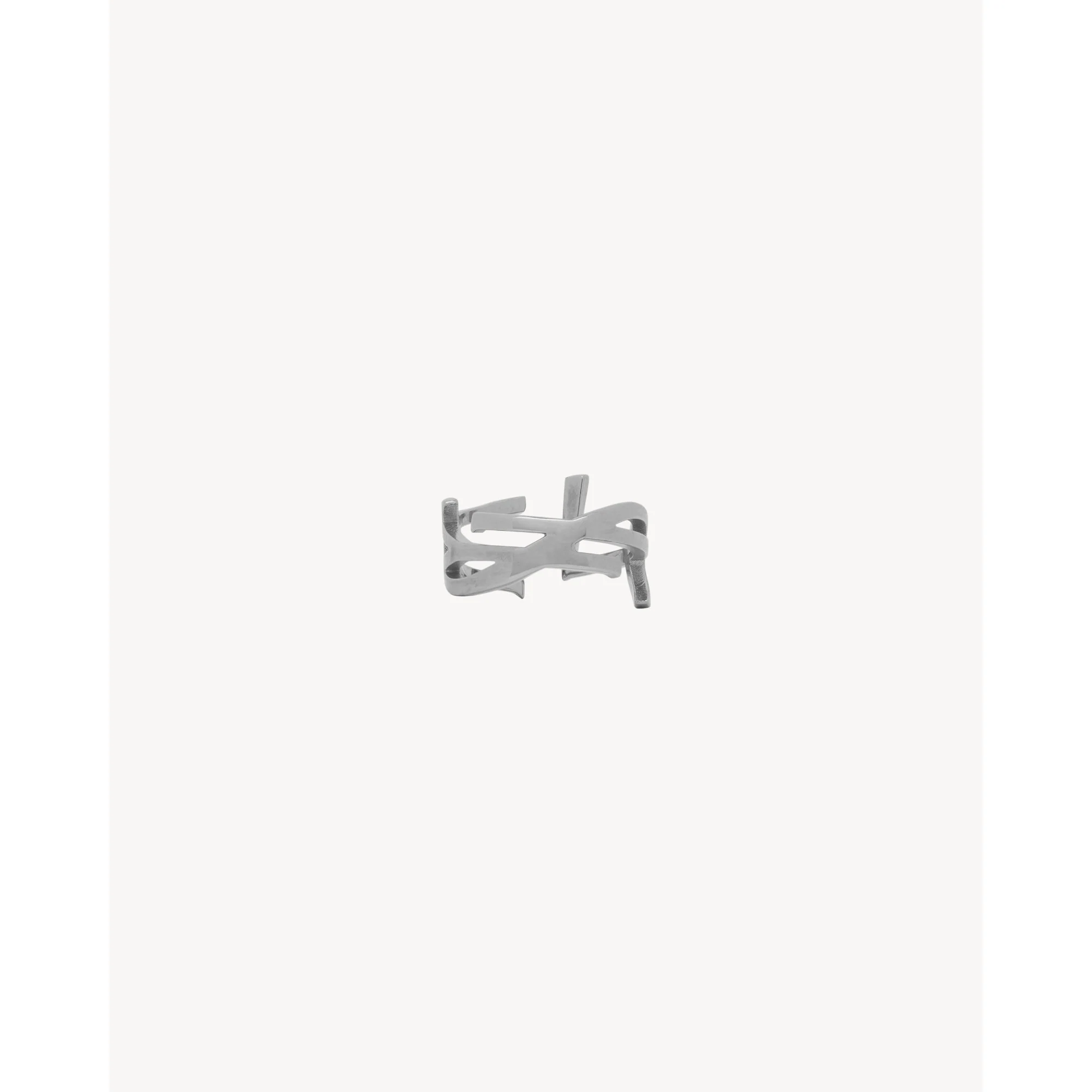 YSL Twist Ring - Palladium