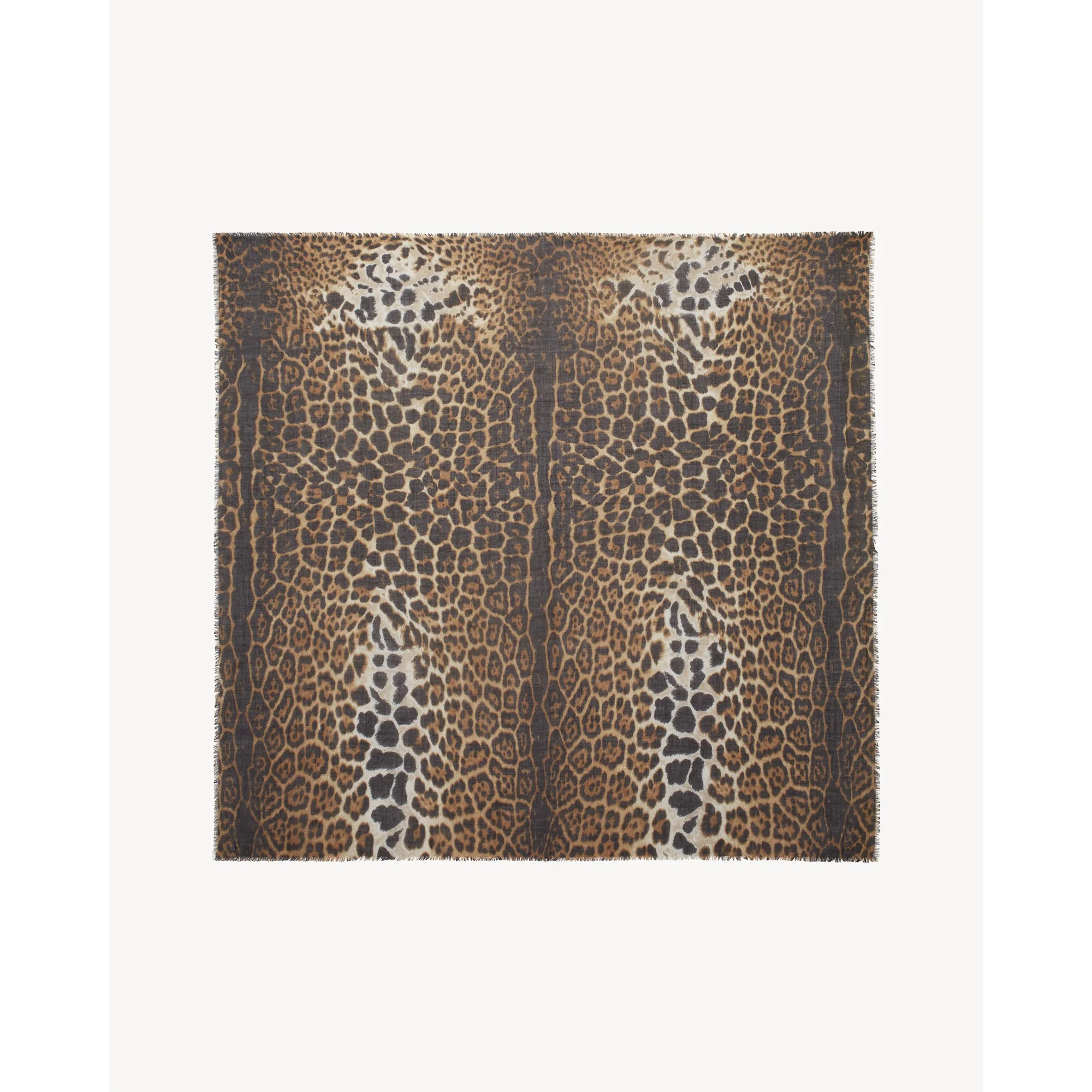 Grand Carré Léopard Sl - Beige/Black - Image 2