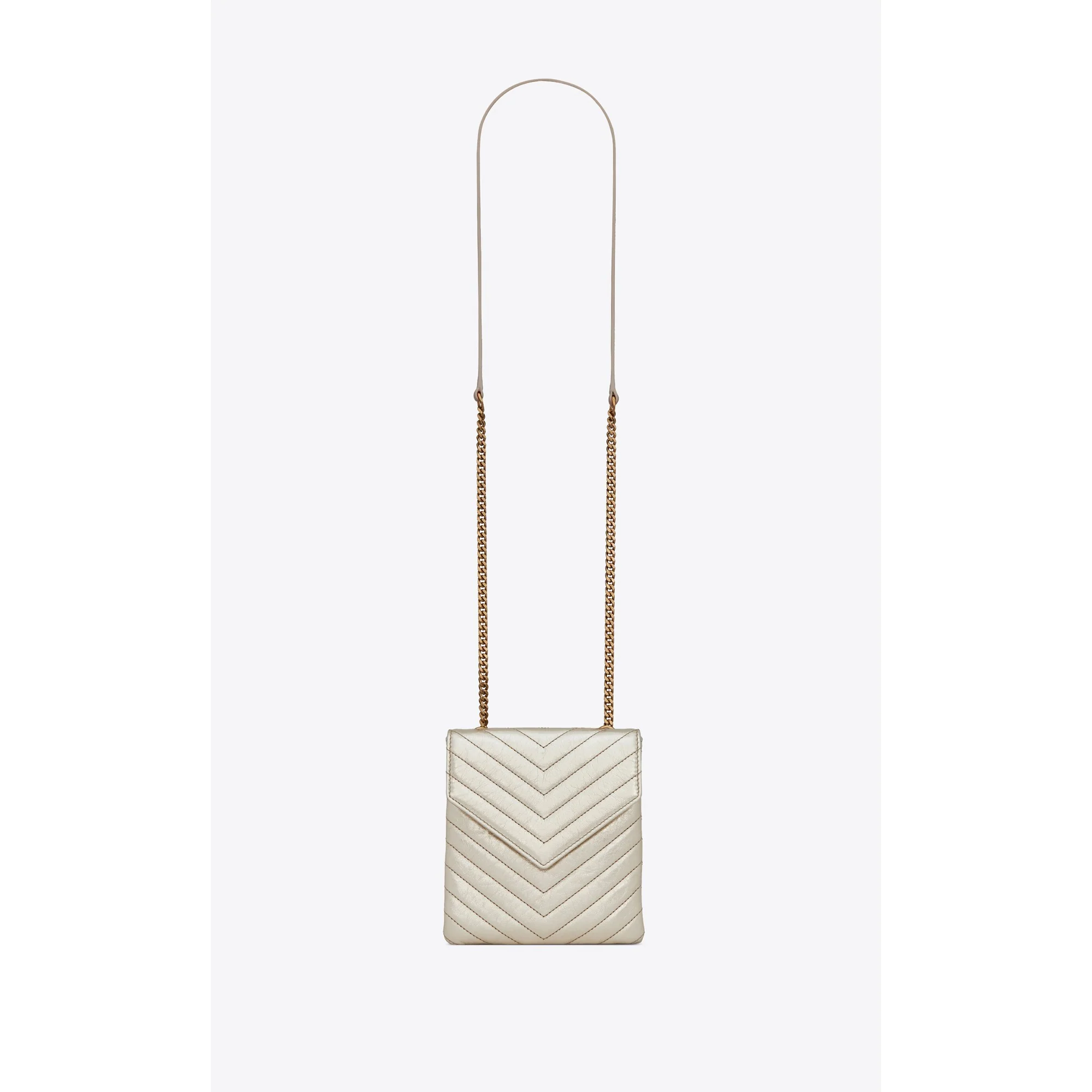 Double Flap Bag - Platino - Image 2