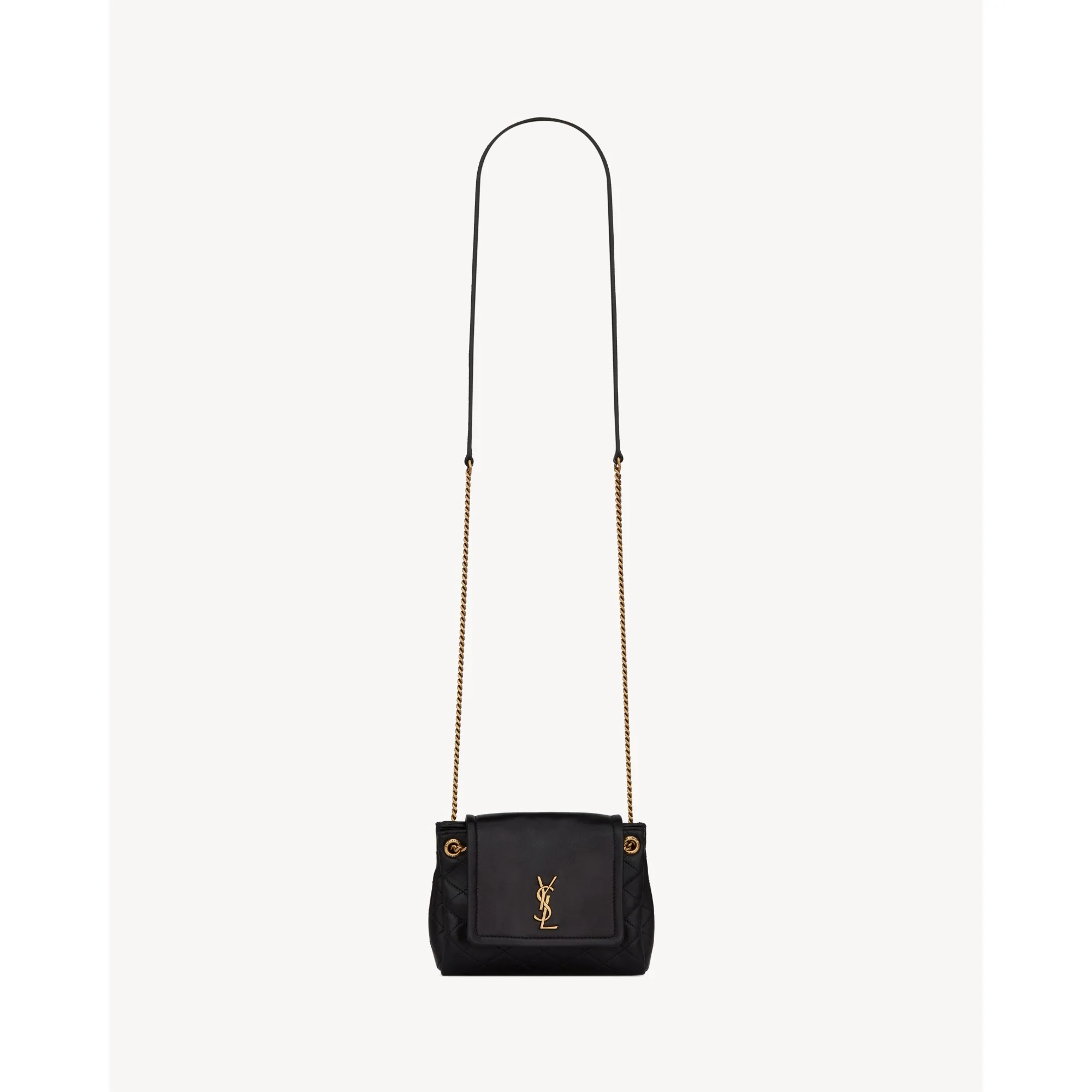 Mini Nolita Chain Bag - Nero