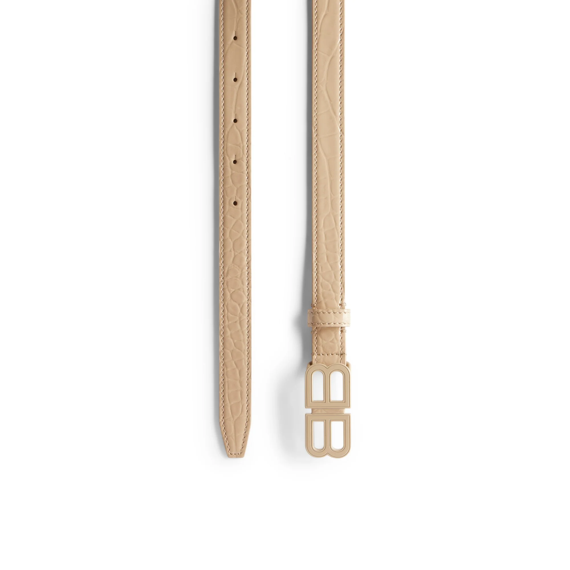 BB Hourglass Thin Belt 20 - Warm Beige