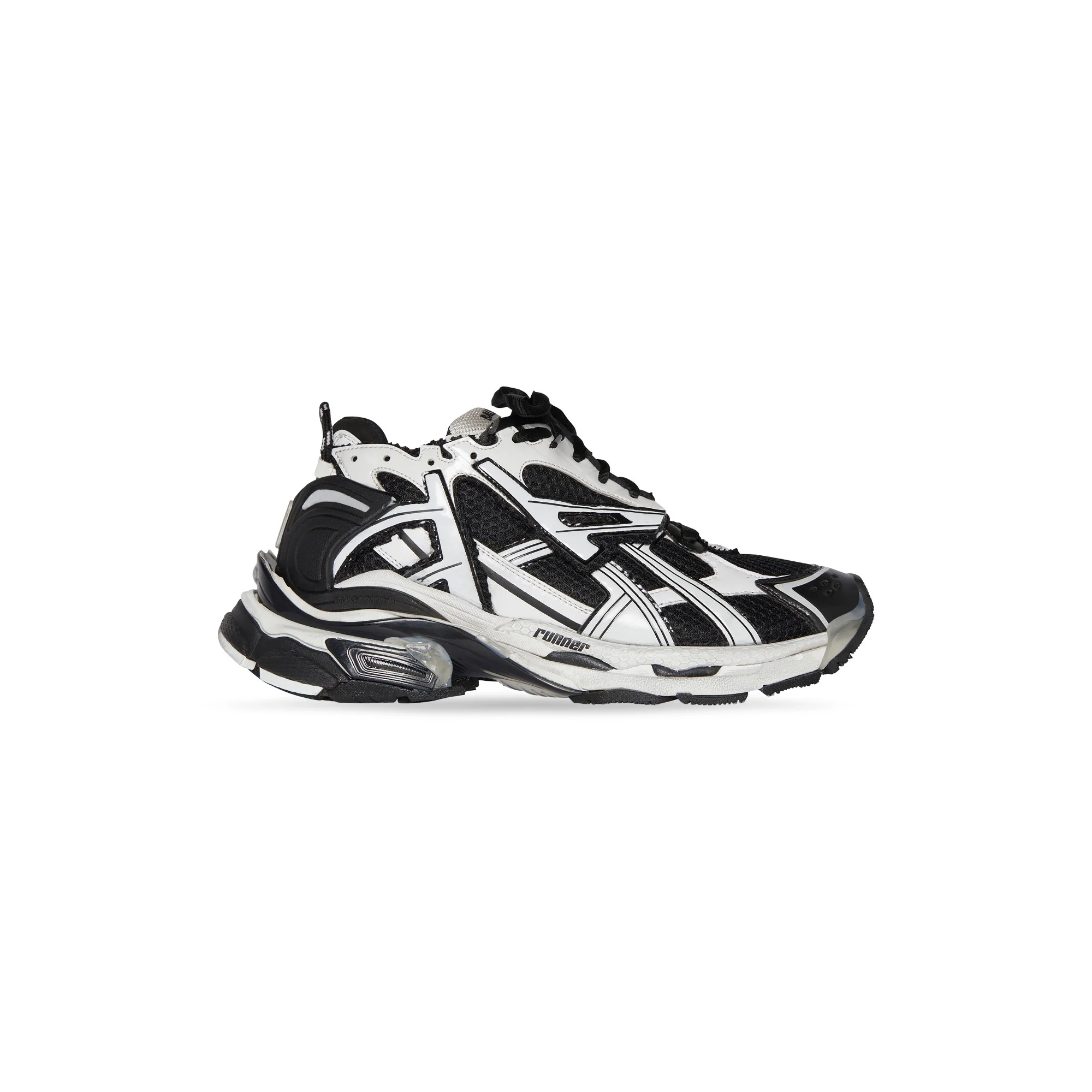Runner Sneaker - White/Black