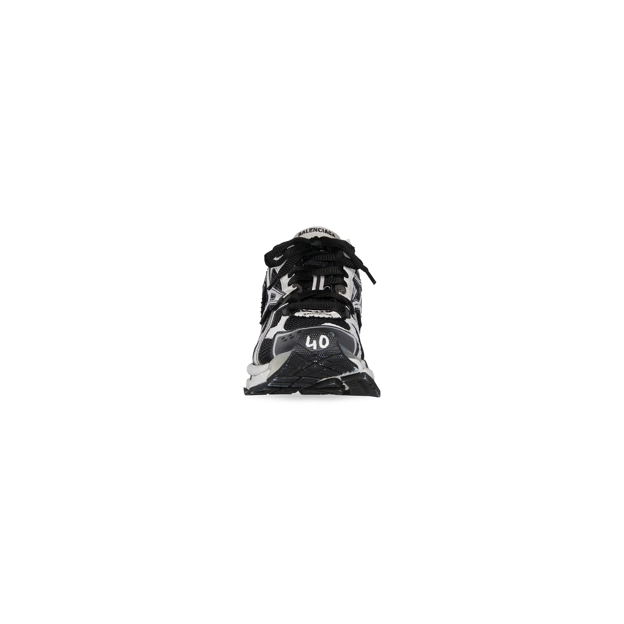 Runner Sneaker - White/Black - Image 5