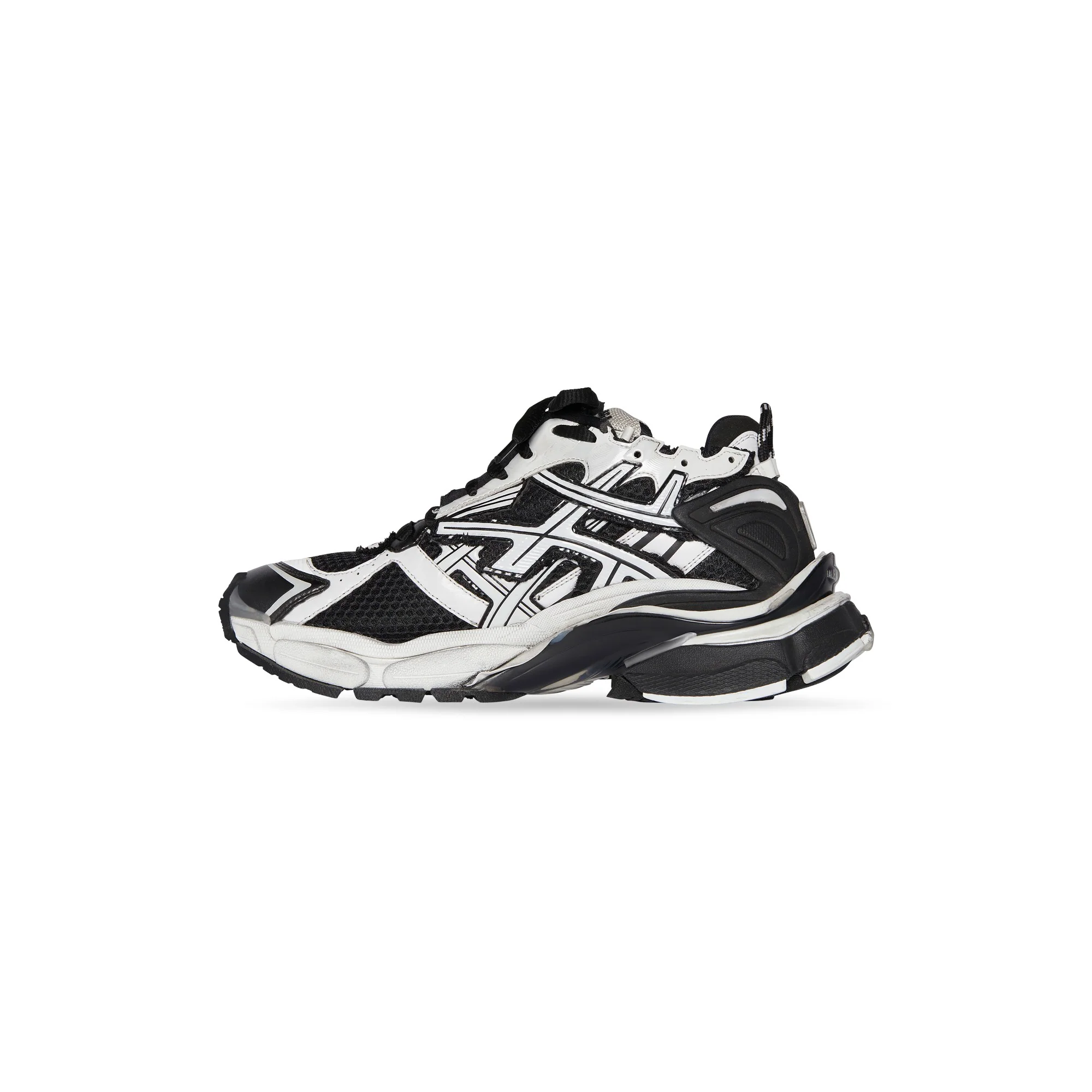 Runner Sneaker - White/Black - Image 7