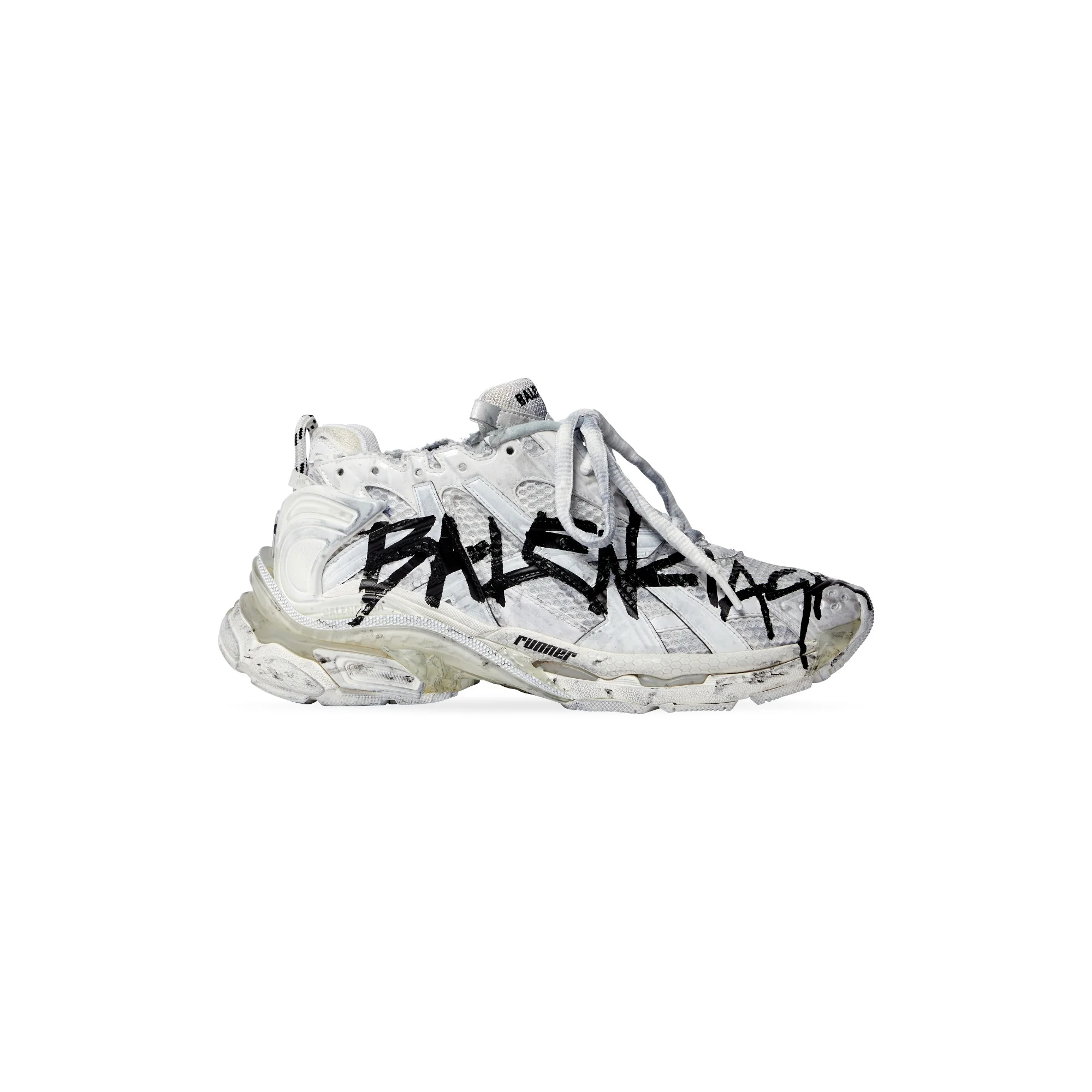 Runner Sneaker - White/Black