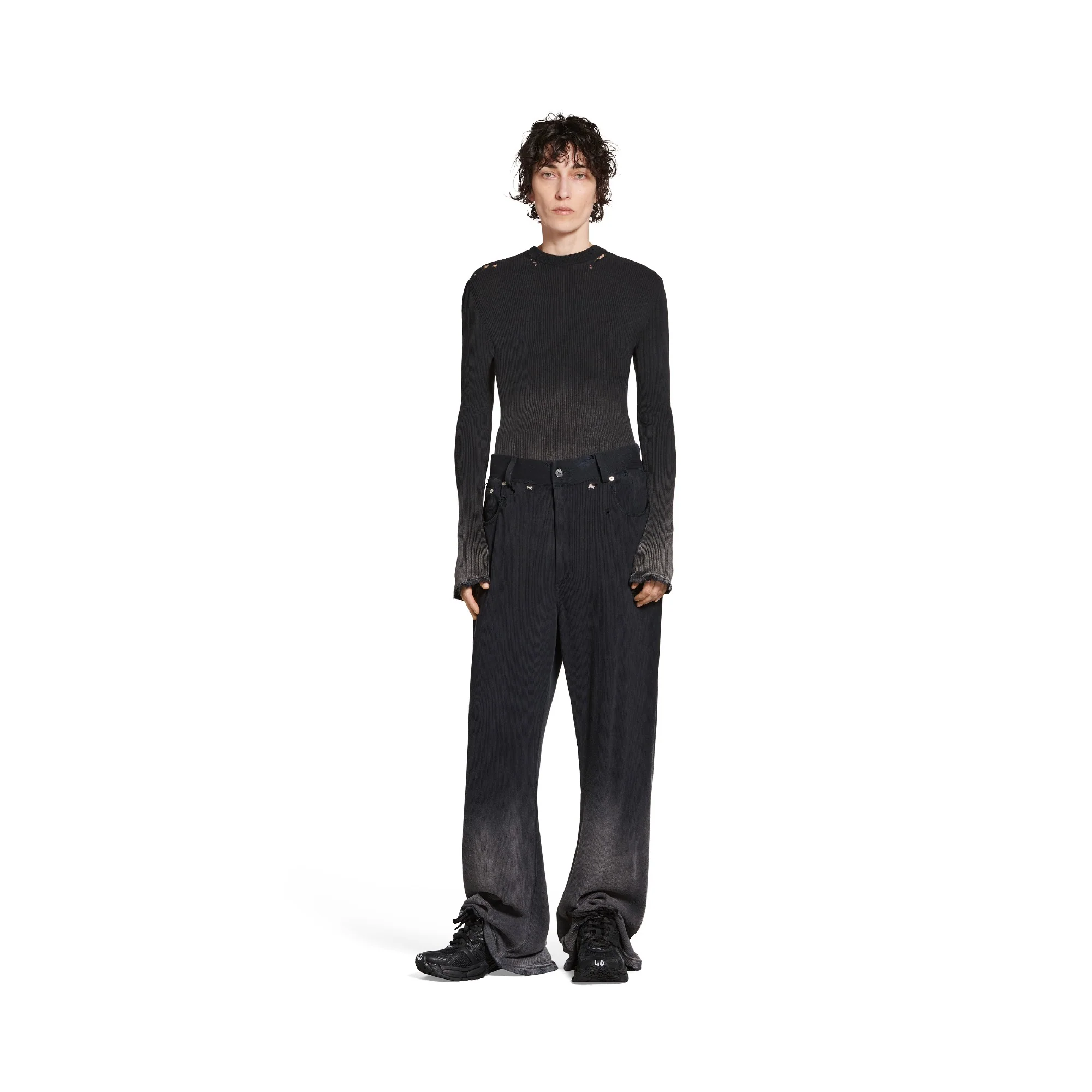 Runner Sneaker - Black Matt - Image 5