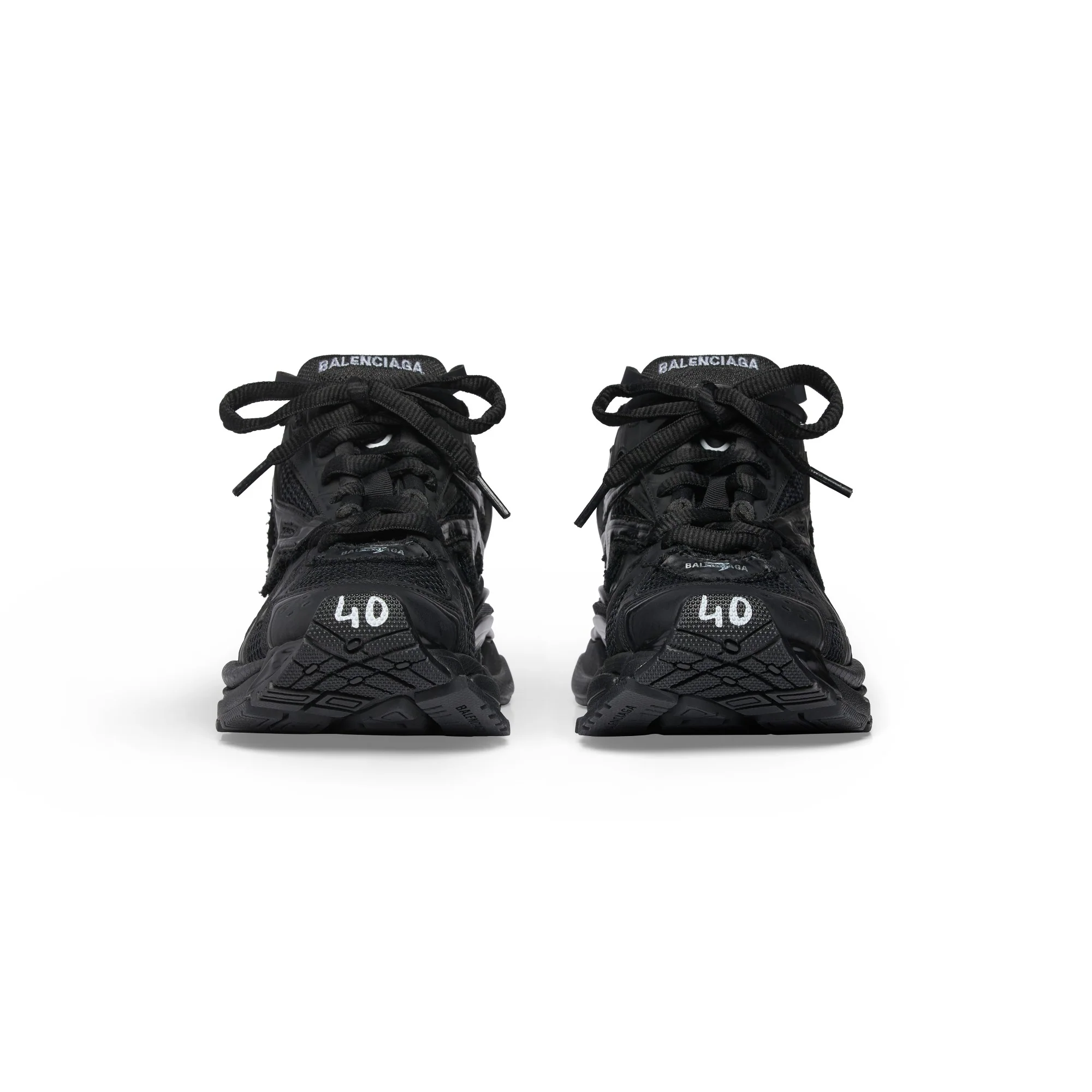 Runner Sneaker - Black Matt - Image 7