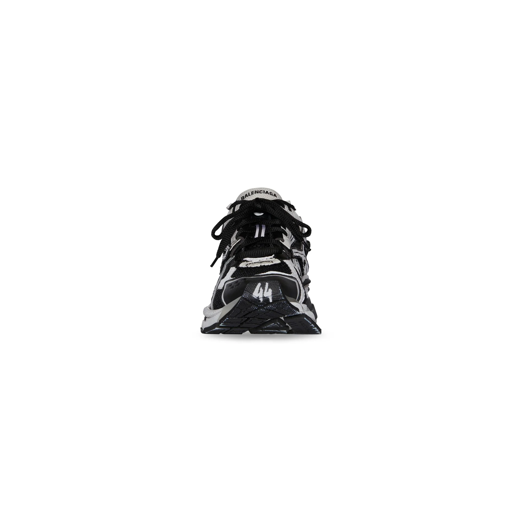 Runner Sneaker Bicolor - White/Black - Image 3