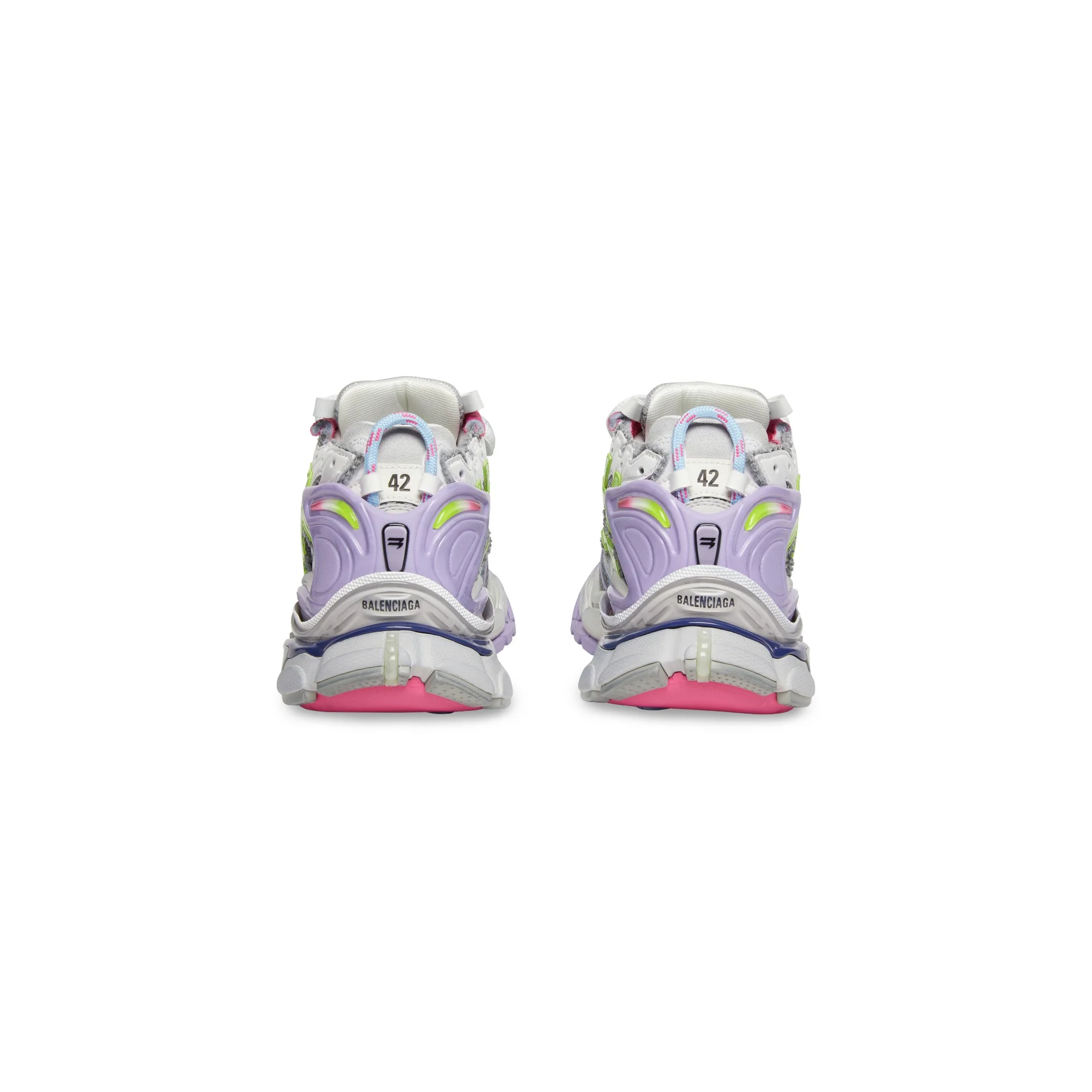 Runner Multc Fluo/Mesh/Rub/W - Gre/Lil/Yel F/Bl/W/B - Image 2