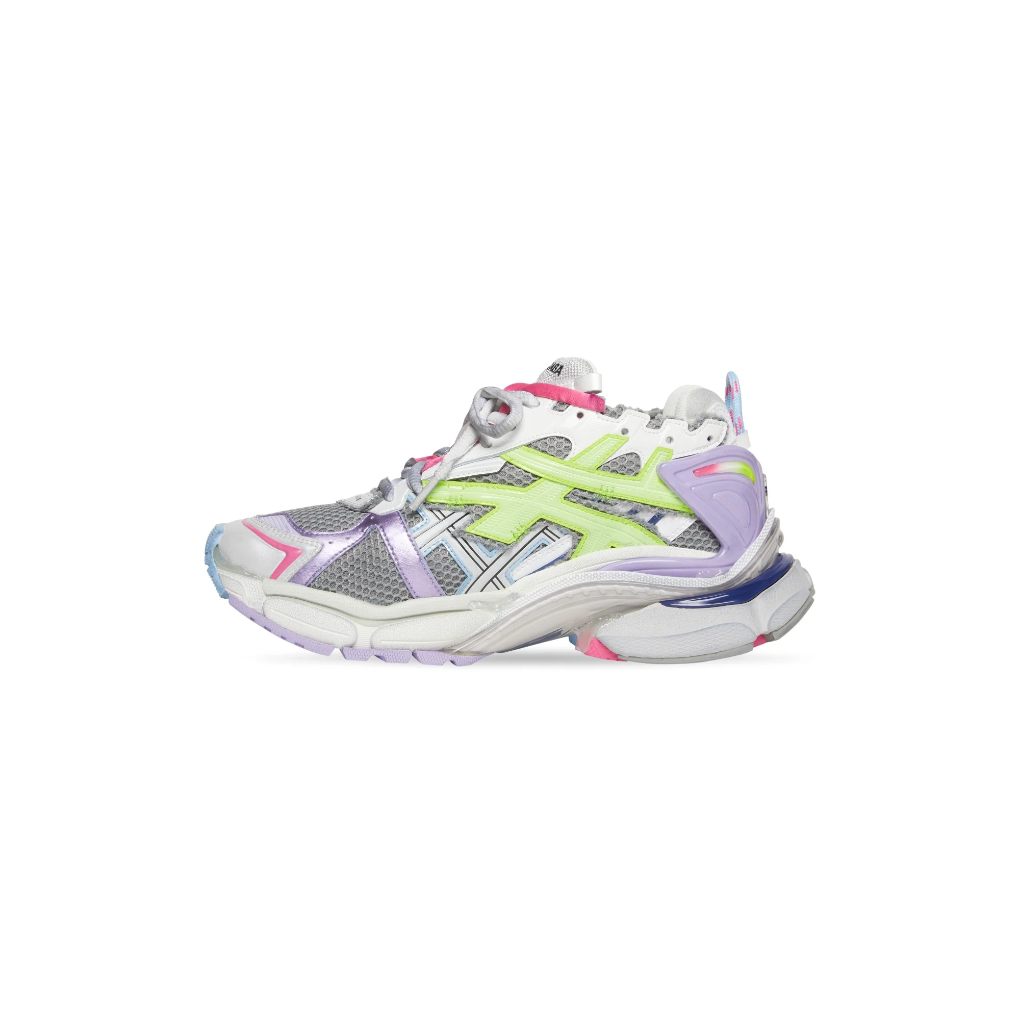 Runner Multc Fluo/Mesh/Rub/W - Gre/Lil/Yel F/Bl/W/B - Image 8
