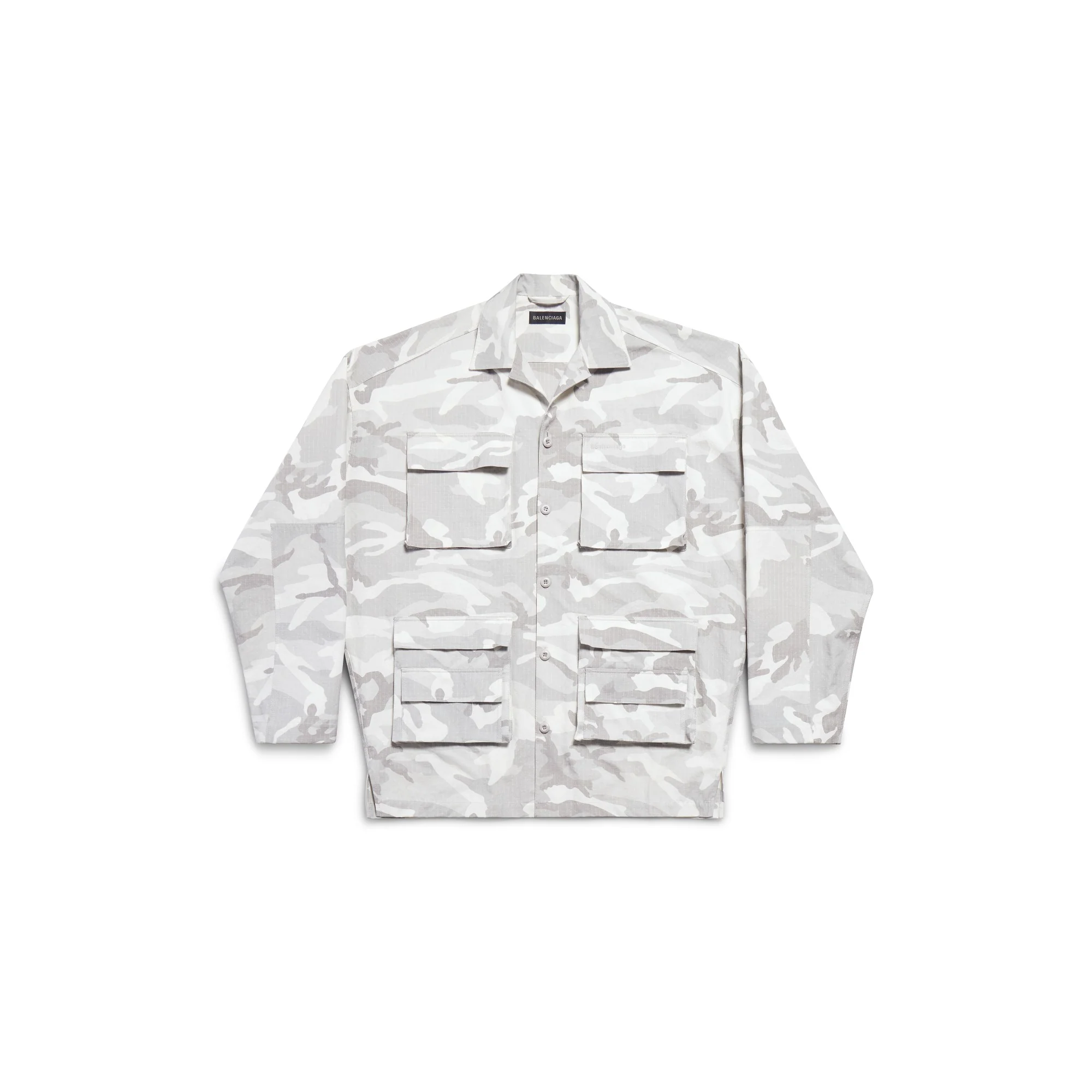 Cargo Shirt - Light Grey