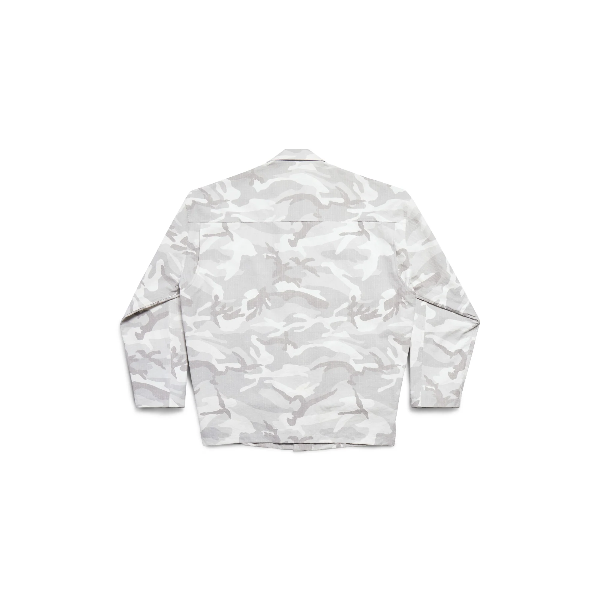 Cargo Shirt - Light Grey - Image 2