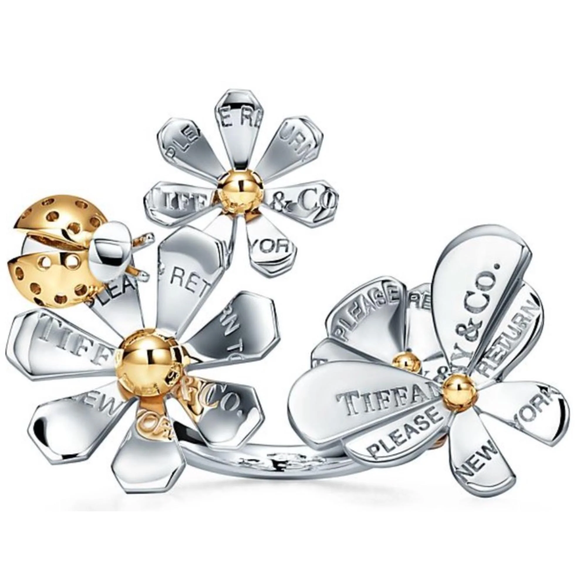 68153042 - SS 18Y Rtt Cluster Ring - Image 2