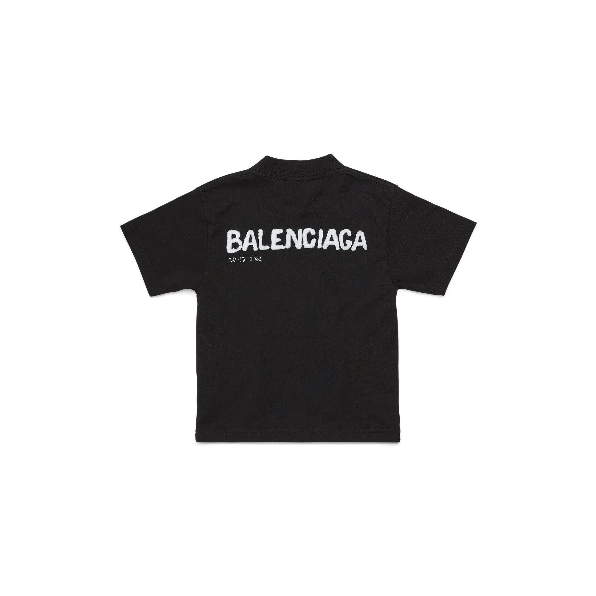 Short Sleeve T-Shirt - Black/White - Image 2