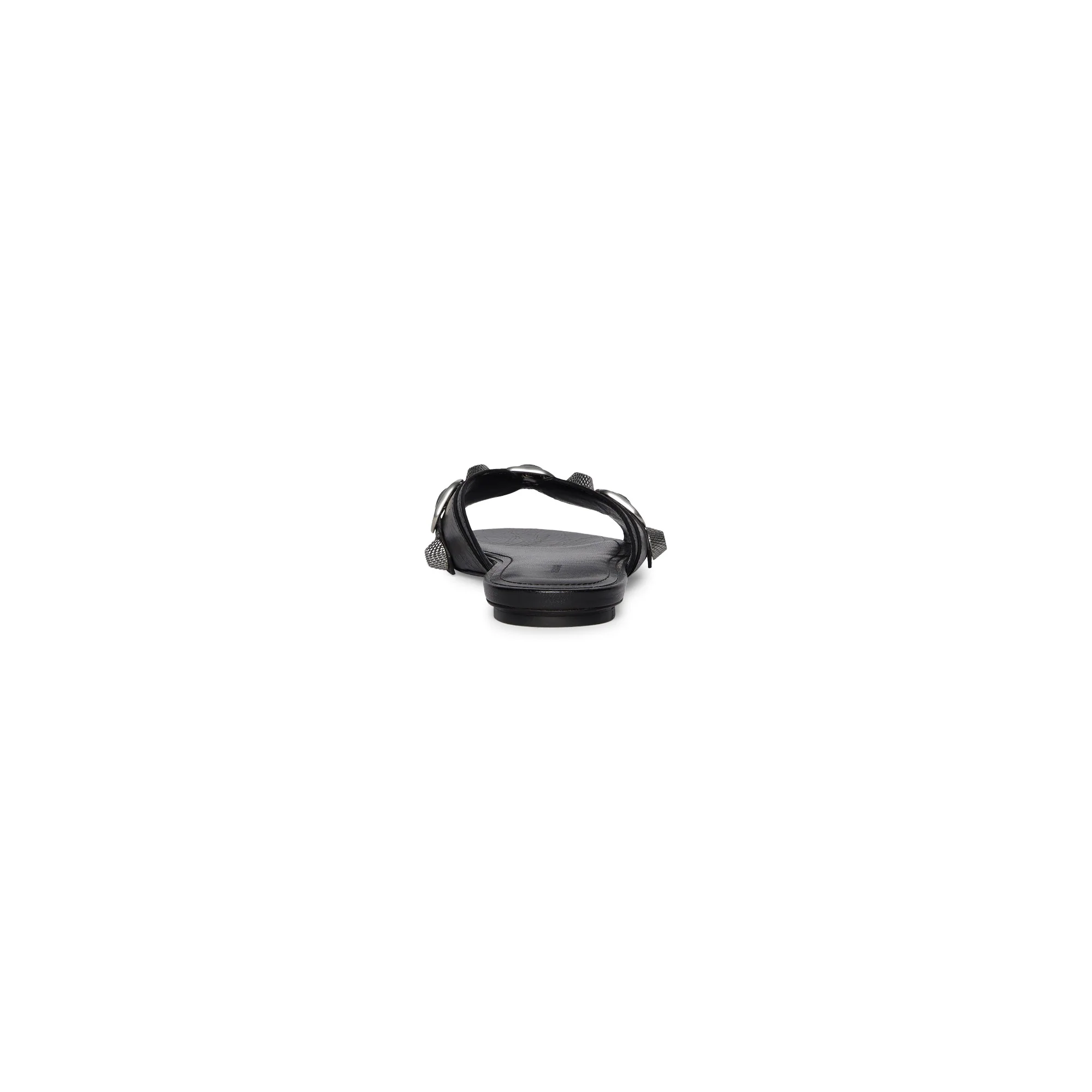Cagole Sandal Flat Arena/Abs - Black/Silver - Image 5